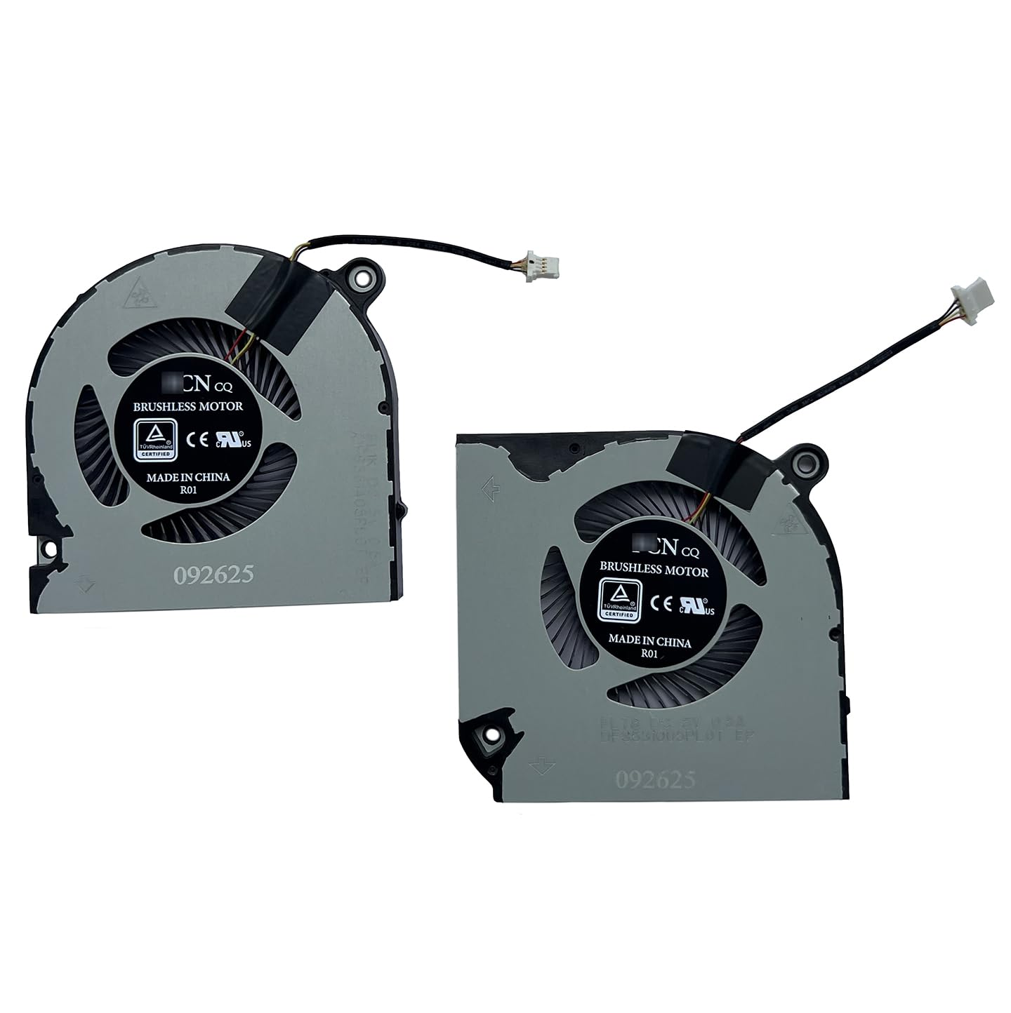 Hk-Part Fan for Acer Nitro 5 AN515-43 AN515-54 AN517-51 Nitro 7 AN715-51 CPU Cooling Fan Set image number 1
