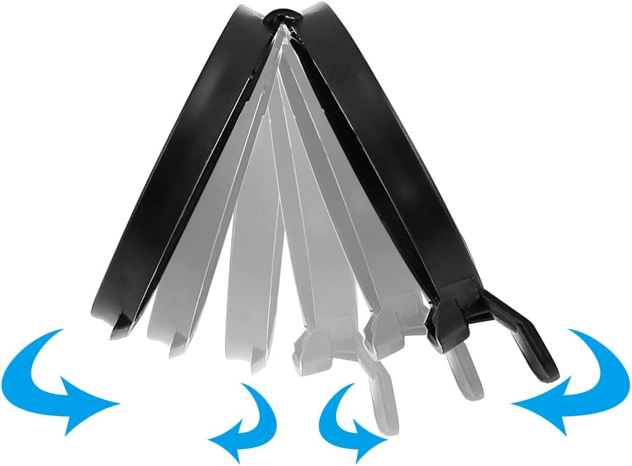 Windshield Wiper Washer Fluid Reservoir Tank Bottle Cap Compatible with Buick Cadillac Chevrolet GMC Washer Reservoir Cap 13227300 Pair image number 5