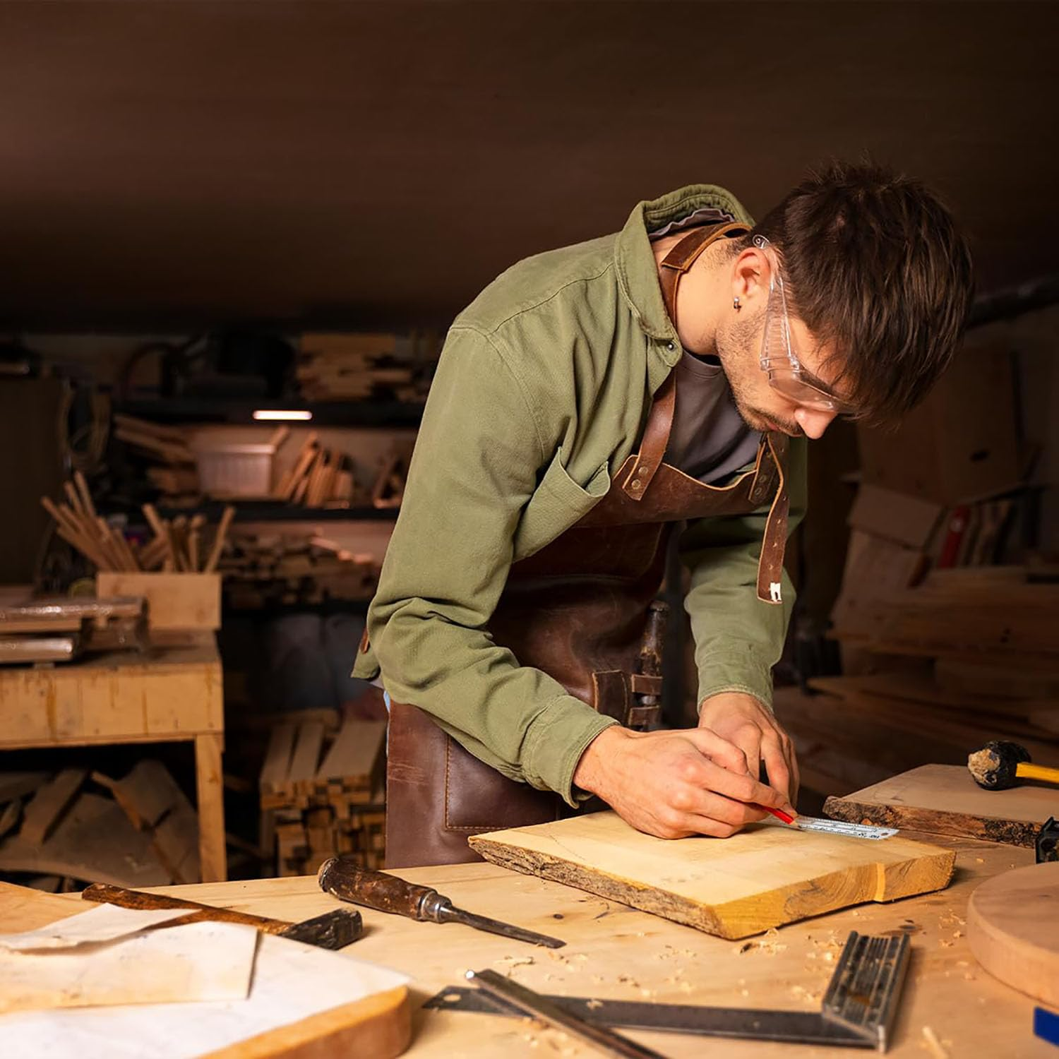 3 PCS Stainless Steel Ruler Set with Inch and Metric Graduation, Metric Metal Ruler Set, Mm Ruler, Double Sided Metal Rulers (15/20/30Cm) image number 2