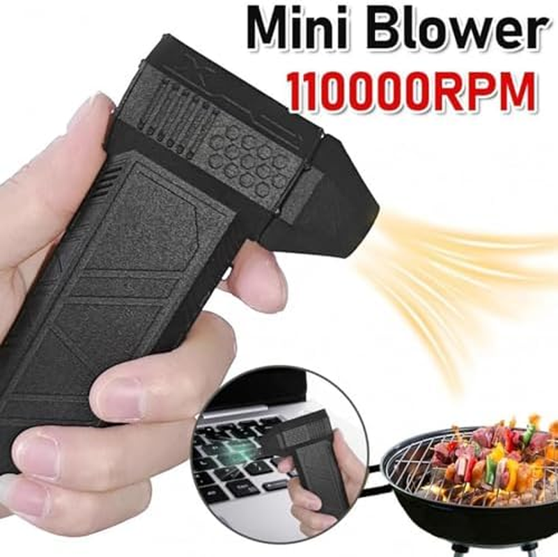 Powerful and Portable Turbo Powered Mini Jet Blower 150000 RPM Air Blower Super Jet Fan for Car, Computer, Keyboard, Sofa, Cordless Hand Held Jet Blower image number 6