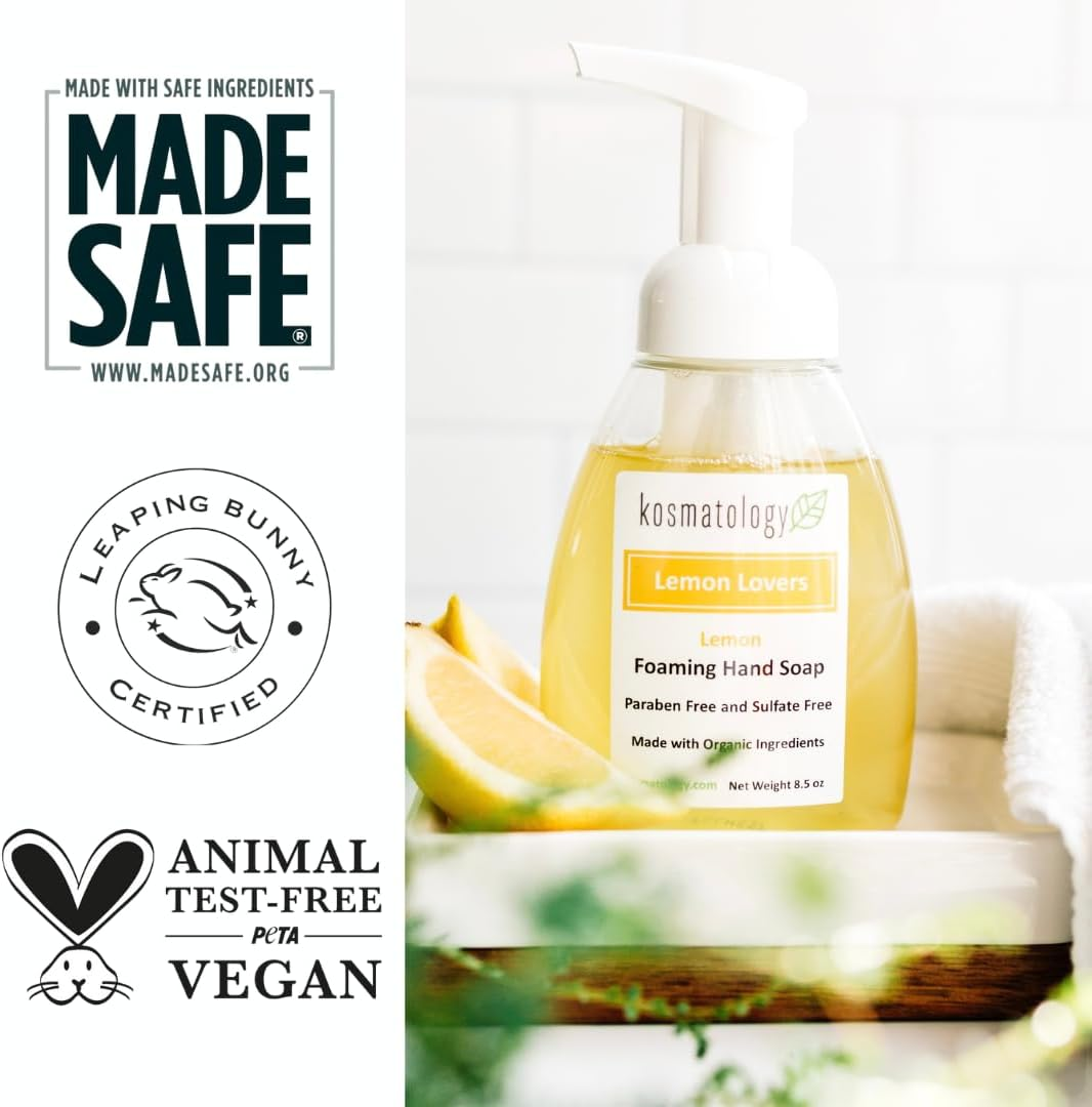 Kosmatology - Foaming Hand Soap Lemon Lovers - 8.5 Oz. image number 1