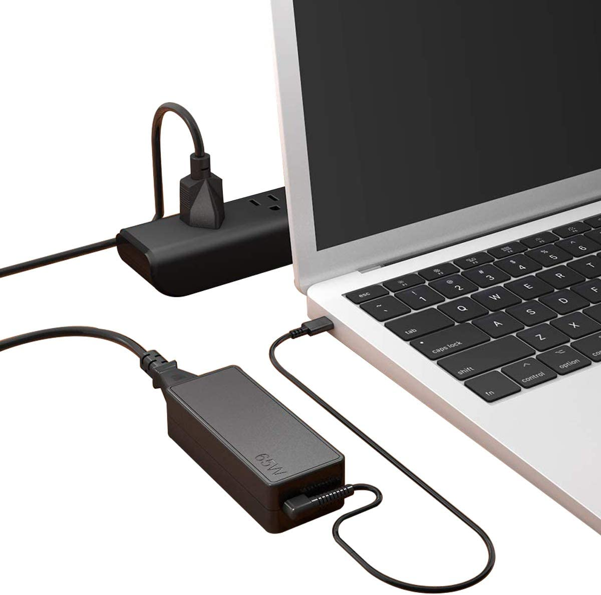 Llamatec 65W 45W USB-C Laptop Charger, 65W USB-C Charger, 65W Type C Laptop Charger, 65W USB C Power Adapter for Lenovo Thinkpad E480 E490 E580 E590 T480 T480S T490 T490S T495 T495S T580 T590 L380 L480 L580 Yoga 910 920 80VF 80VG Notebook and More Power Supply