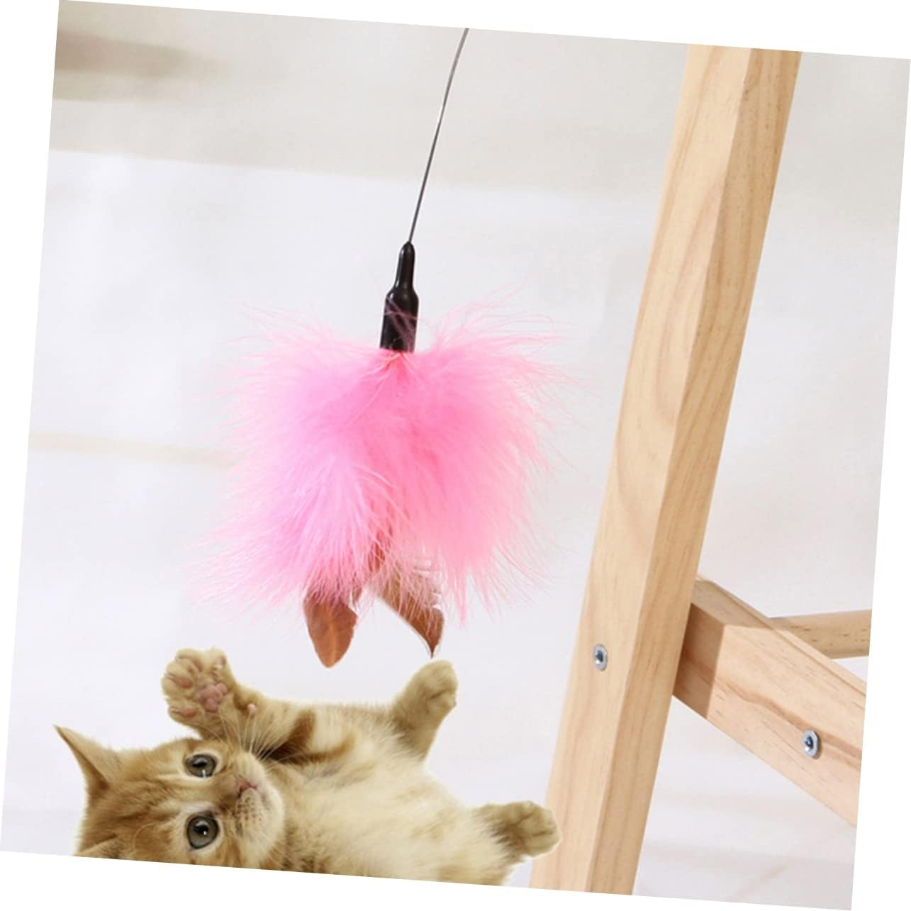 Cat Toys 2Pcs Collar Cat Teaser Catnip Cat Toys Pet Collar Kitten Collars Kitten Teething Toys Cat Chew Toys Cat Cat Toys Interactive Teasing Toys the Stick image number 5