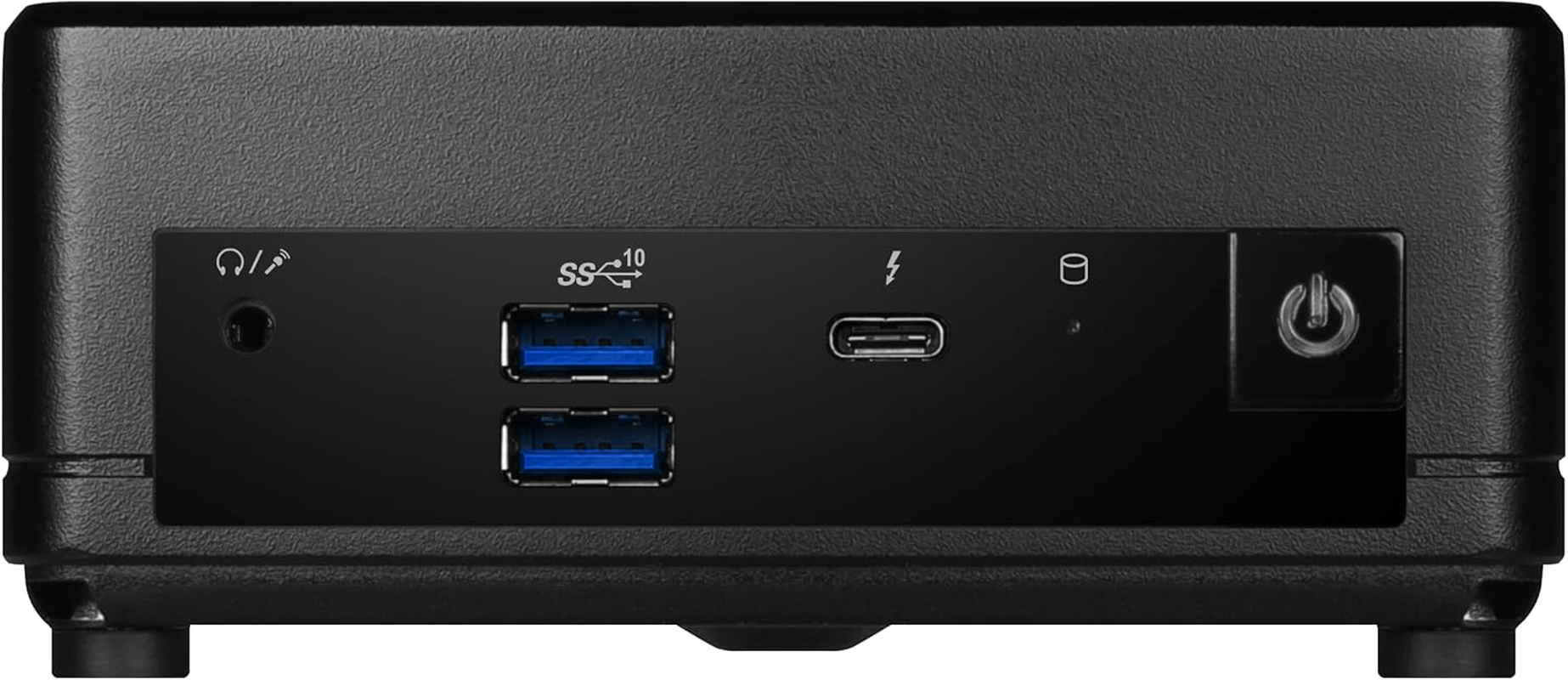 MSI Cubi 5 12M-026AU Business NUC Mini PC, Intel Core I7-1255U, 32GB RAM, 1TB M.2 SSD, Win11Pro, HDMI&DP, Wifi6E BT 5.2, 2Xlan, Thunderbolt4, Switch Cable, VESA, Black, 3 Year Warranty image number 1