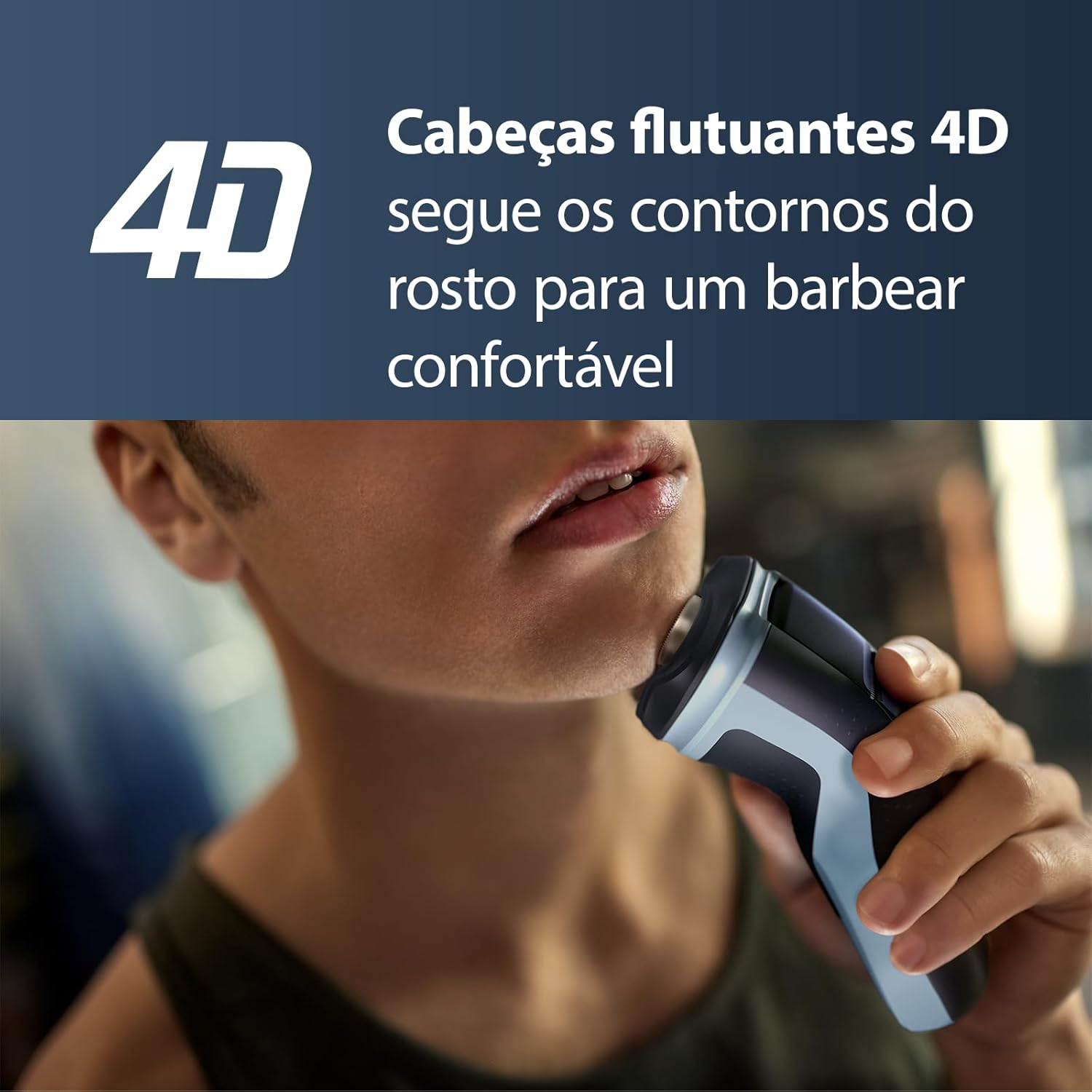 Philips Shaver 3000X Series Wet & Dry Electric Shaver X3063/00, 2 Years Warranty image number 4