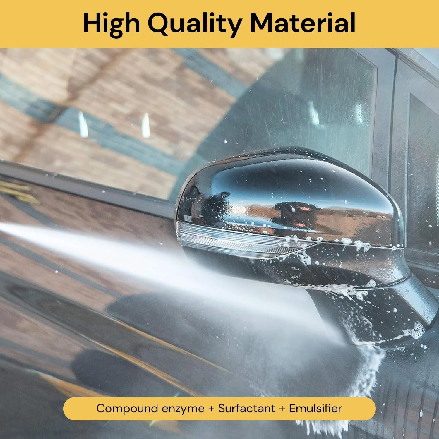 Foam Cleaner | Multipurpose Foam Cleaner Spray | Bubble Cleaner All Purpose | Powerful Stain Removal Kit, Cleaning Foam Spray, Home Cleaning Foam Cleaner for Car and House (150ML) image number 4