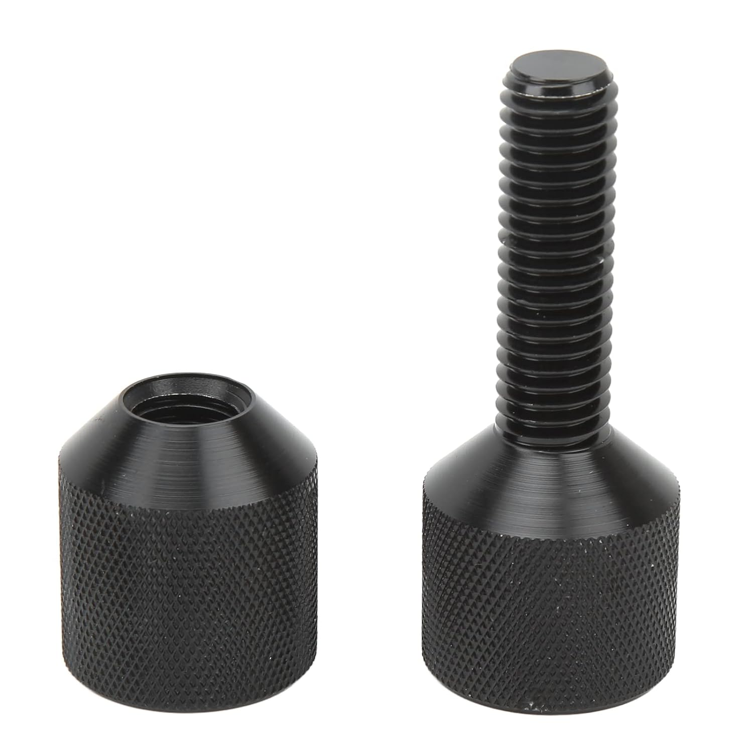 Two Hole Pins Set, 2 Hole Flange Alignment Pin Durable 2 Pcs Black for Car image number 3