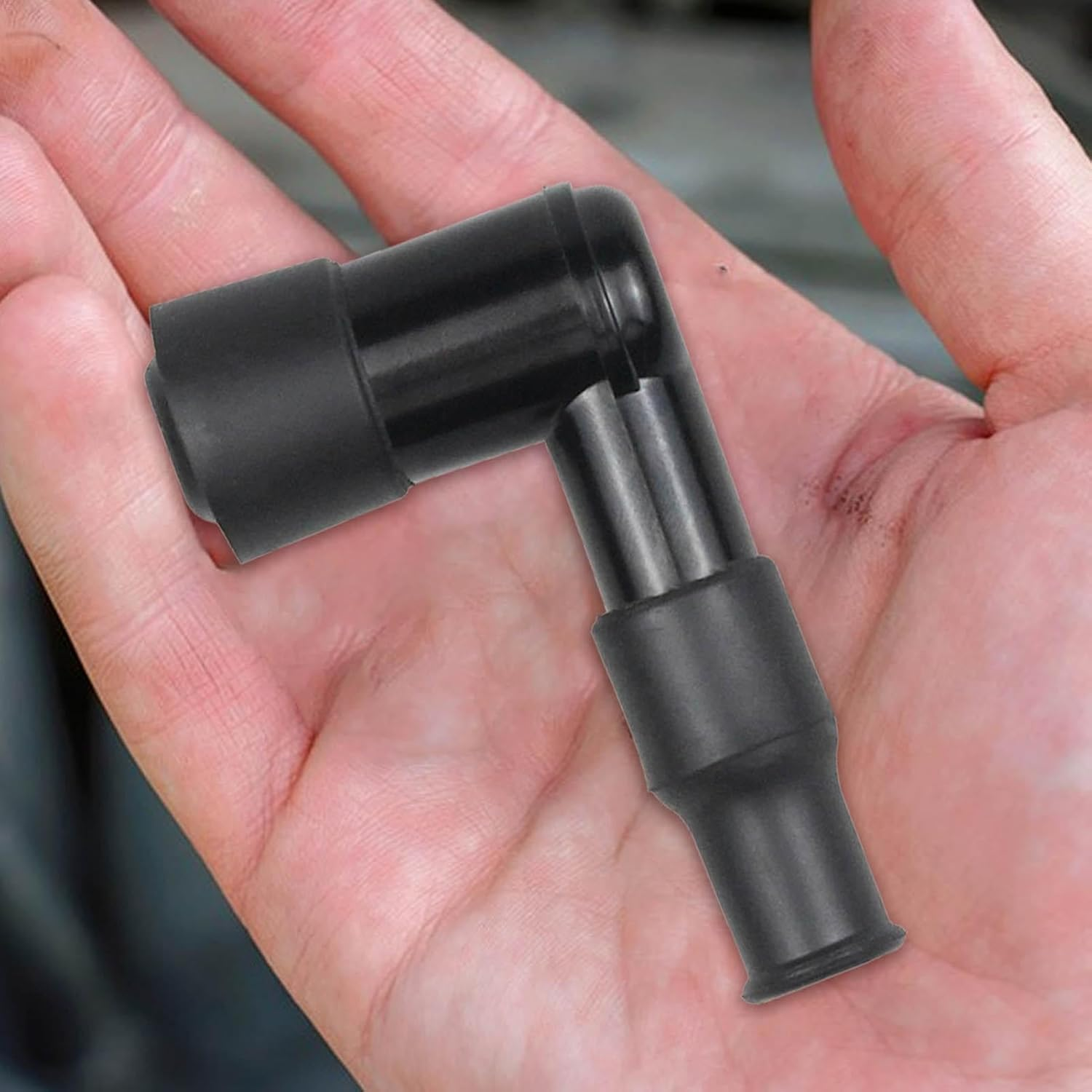 Generic Motorcycle Spark Plug Cap, Black Elbow Flashing, Maximizes Engine Power, Compatible with Motorcycle, 1 Pack image number 6