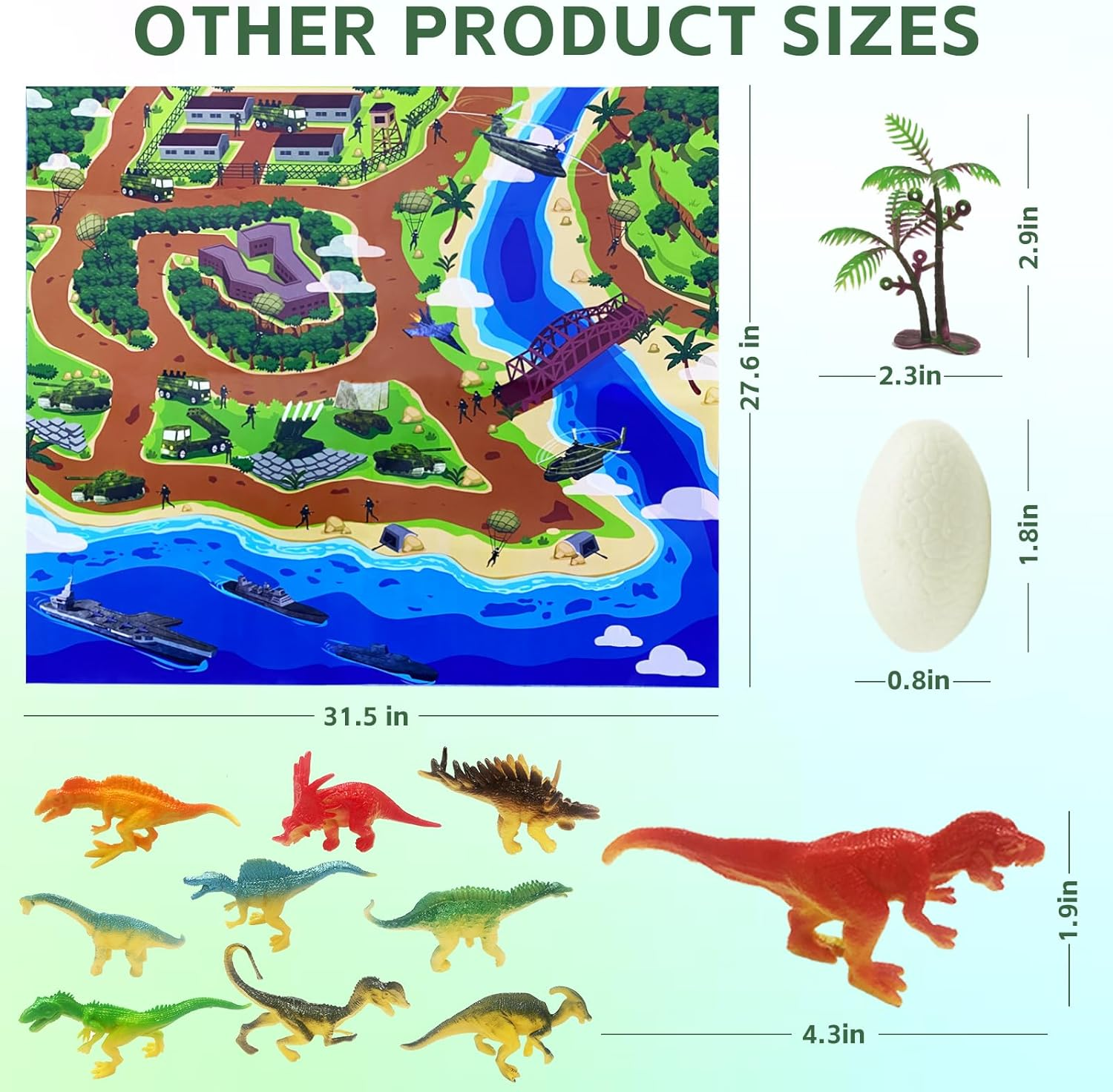 Dinosaur Truck Toy for Kids 3-7, Vehicle Carrier Car Toys with Dino Figures & Play Mat, Fun Toy Set Gifted for Boys and Girls, Exciting Adventures Await! image number 1