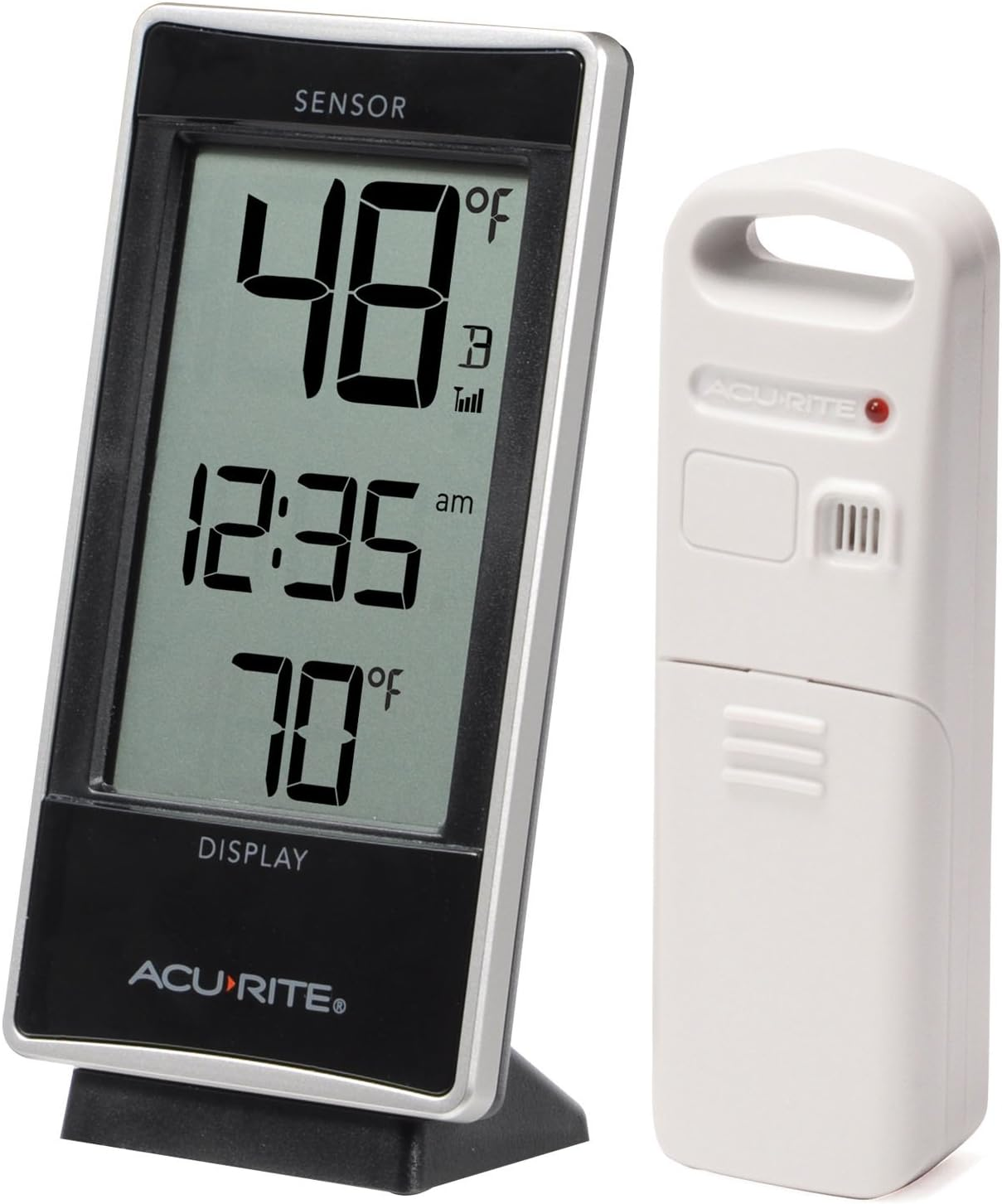 Acurite 02059M Digital Thermometer with Indoor and Outdoor Temperature image number 1