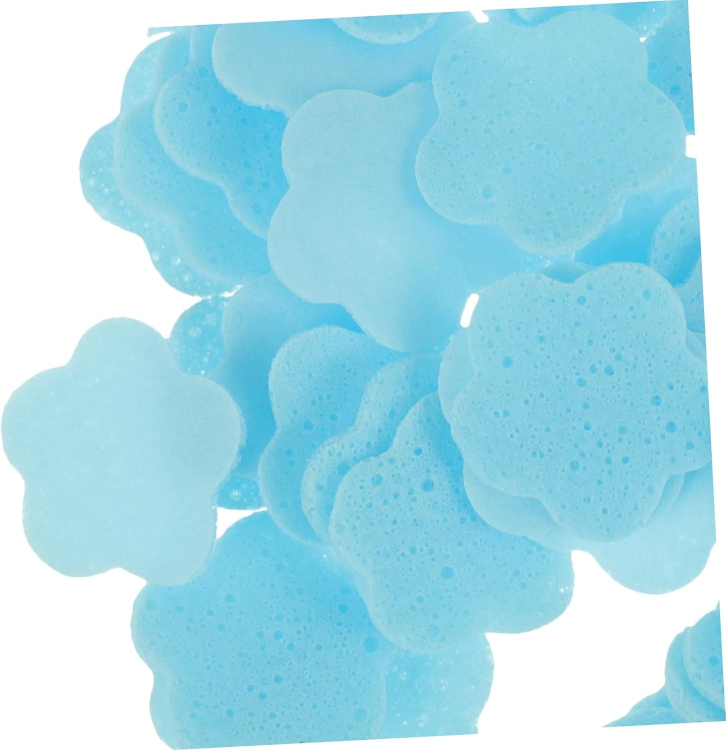 Portable Travel Soap Sheets Bulk Small Blue Soap Pieces with Milk Extract for Students and Boys and Girls image number 1
