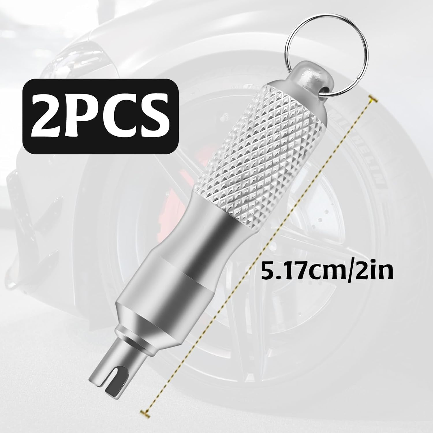 Car Valve Stem Removal Tool, 2Pcs Valve Core Removal Tool Tire Stainless Steel Valve Stem Tool,Valve Core Removal Tool,Stainless Steel Valve Core Remover Tool,Tire Valve Stem Tire Repair Install Tool image number 4