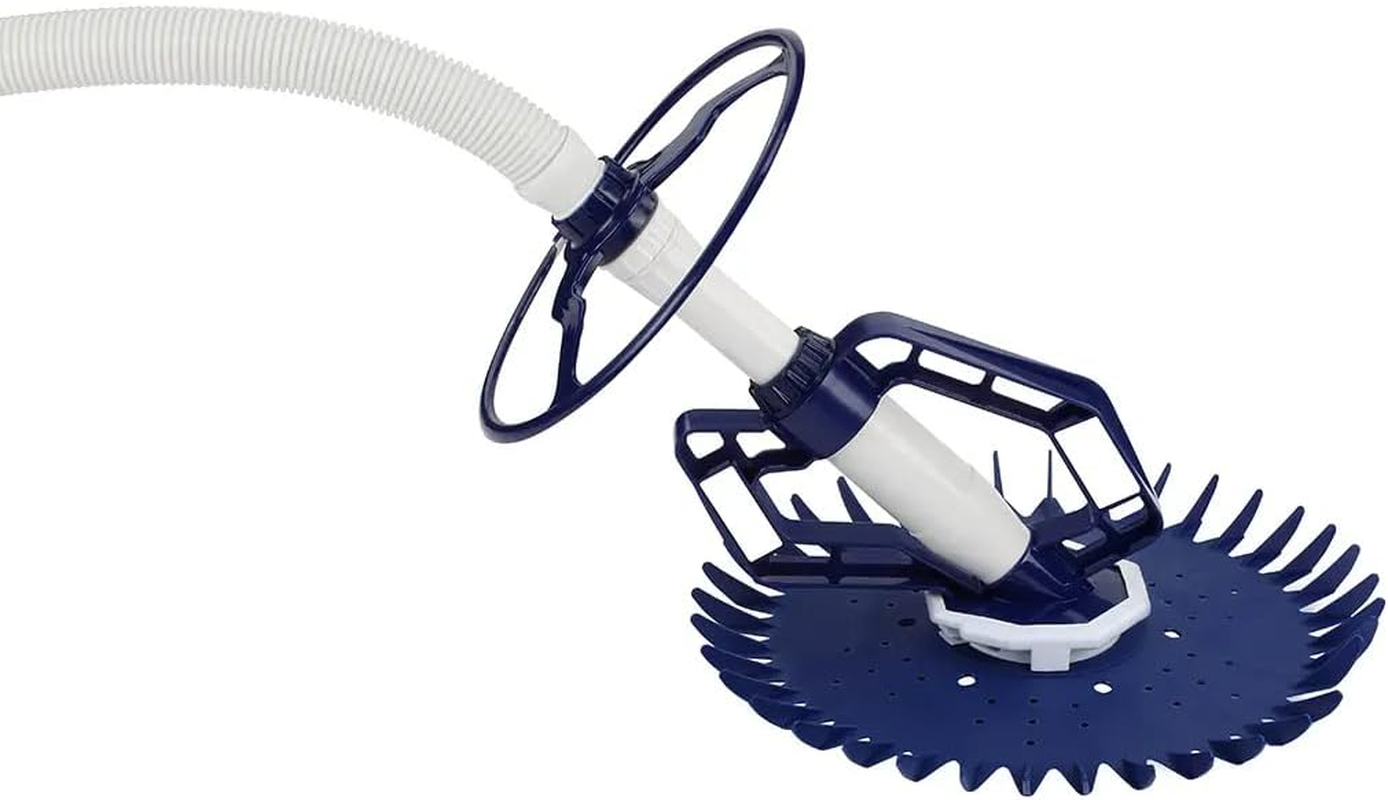 Automatic Pool Cleaner for In/Above Ground, 10M Hose, Adjustable Suction Blue image number 2
