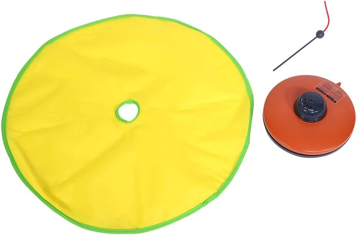 Undercover Electronic Cat Toy - Moving Wand with Concealed Mouse for Indoor Play & Training image number 5