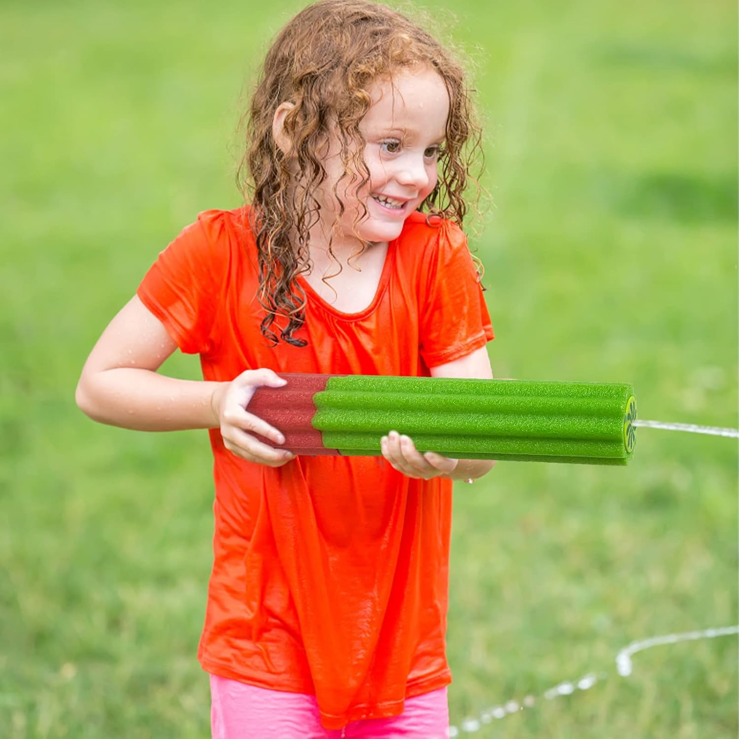 4 Pack Foam Water Blaster, Pool Toys, Squirt Guns for Kids, Water Gun Toy, Ranges up to 40 Feet, Outdoor Water Toys image number 1