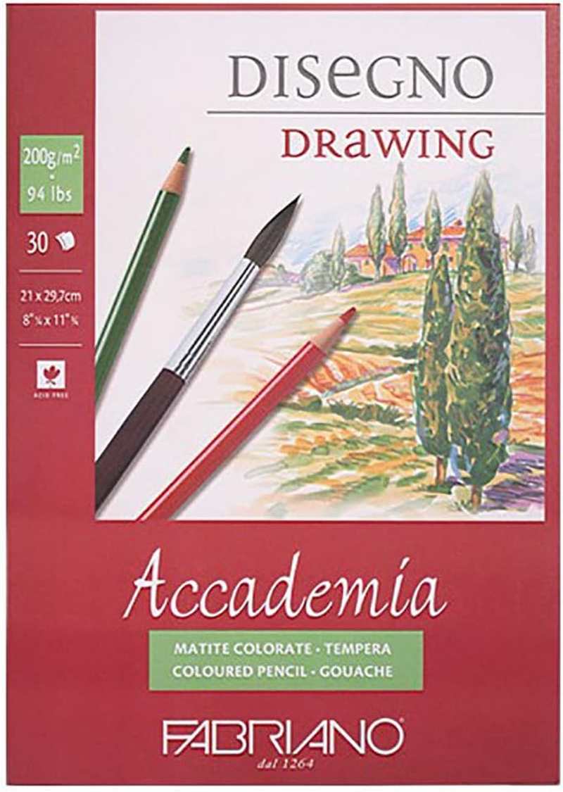 FABRIANO Accademia AC05 Drawing 200G 30Sheets for Oil Pastel (A4) image number 1