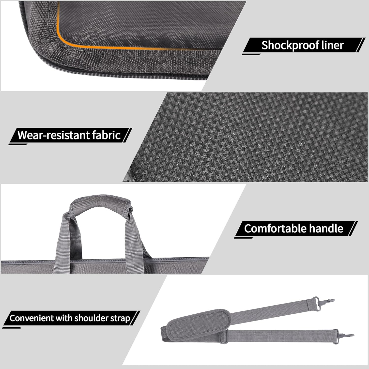 LUCMO Starlink Gen 3/ V3 Case Organizer Bag, Carrying Standard Case for Travel, Starlink Accessories for Outdoor Camping and RV Trips image number 6