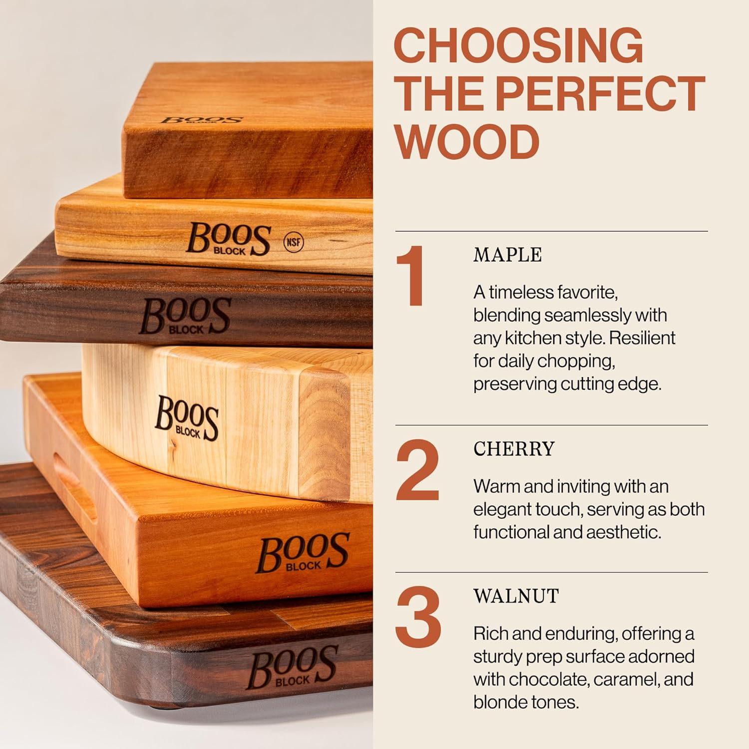 John Boos Butcher Block Oil & Cream Applicator, 1 Count, Beechwood image number 6