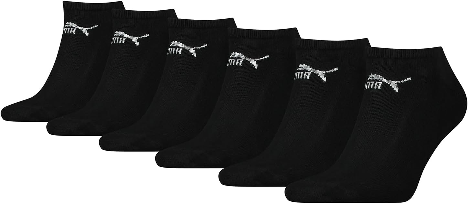 PUMA Unisex Adult'S Elements Sneaker Socks (6 Pack)