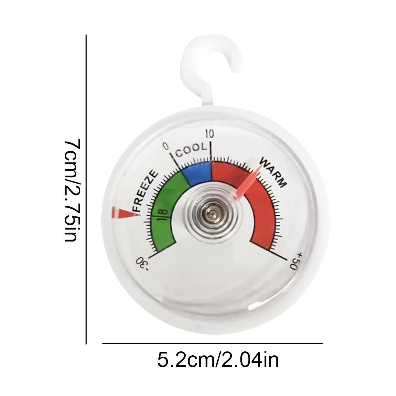 Temperature Gauge for Home - Precise Accurate Measuring Device,Patio Temperature Gauge | for Indoor Areas Home Office Warehouse Greenhouse Room image number 4