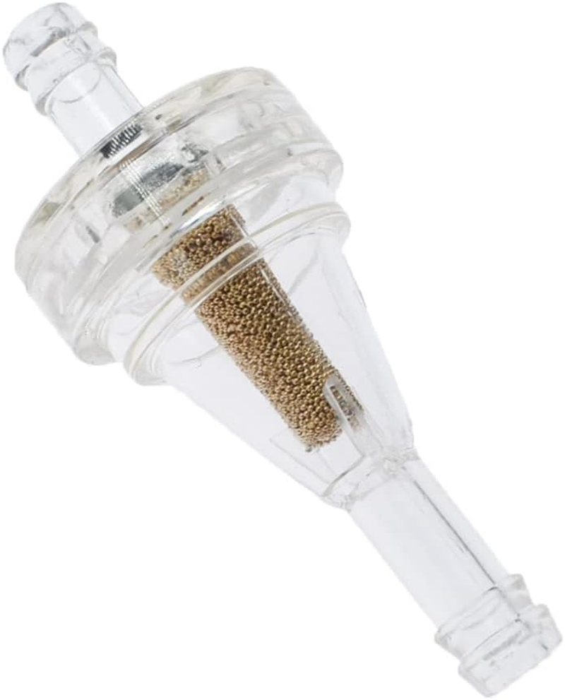 BRAVECOW 10Pcs Universal 1/4" Fuel Filters Small Engine Inline Carb Fuel Gas Filters for Dirt Bike ATV UTV Motorcycle Snowmobile image number 3