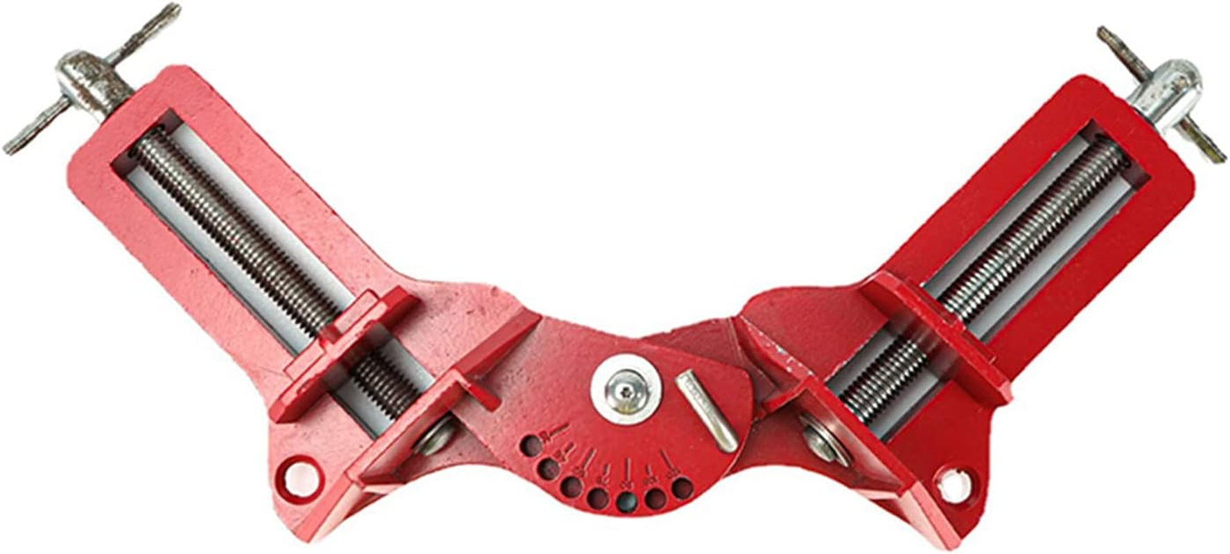 Angle Clamp, 90 Degree Corner Clamp Adjustable Wood Vice Miter Clamp Multifunctional Picture Framing Holder Hand Tool for Quick Fixed Picture Photo Frame Glass/1179 image number 4