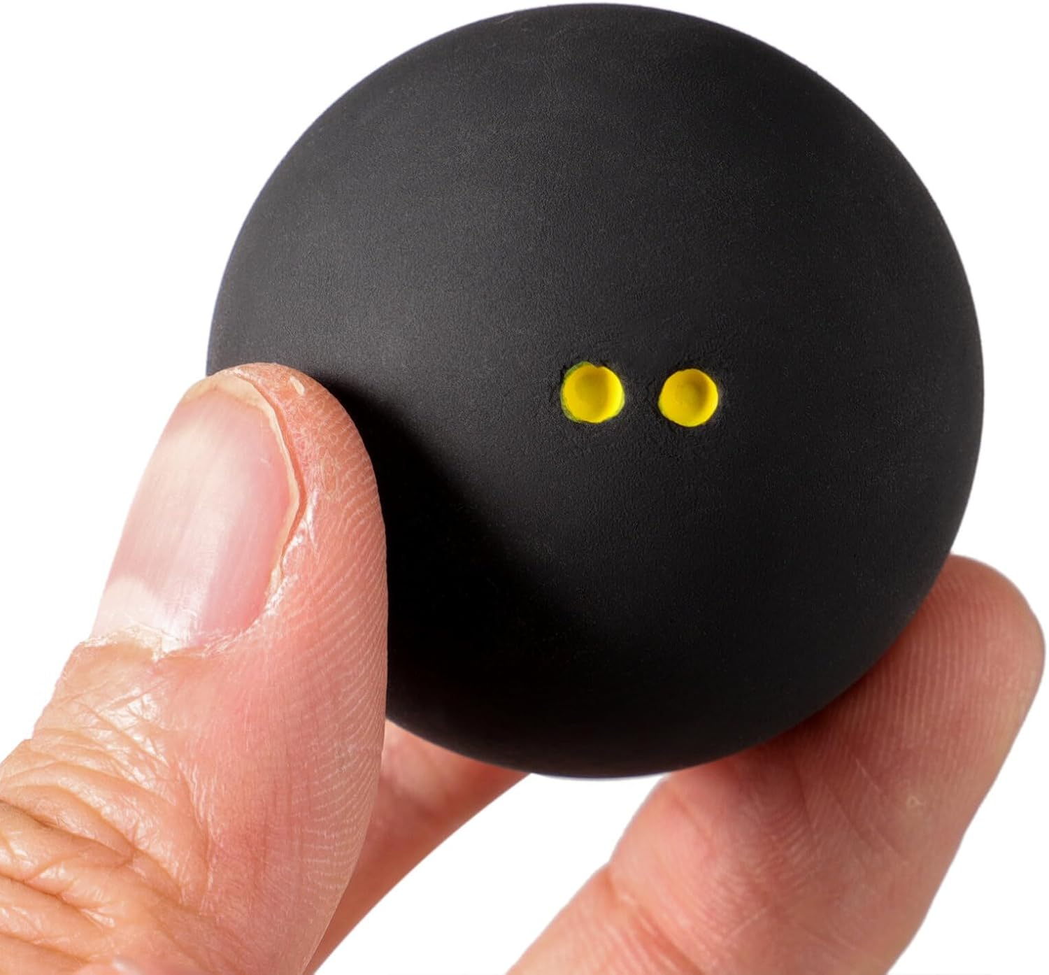 VANZACK Double Yellow Dot Squash Ball Professional Rubber Training Squash Ball for Beginner Competition Training image number 2