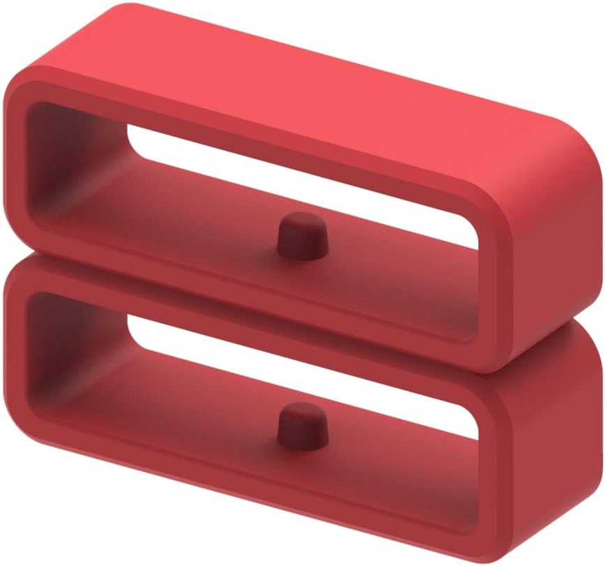 6Pcs Fastener Rings Compatible for Garmin Forerunner 935 945 945 LTE Bands Strap Silicone Connector Security Loop Keepers Ring for Forerunner 935 Replacement Bands image number 5