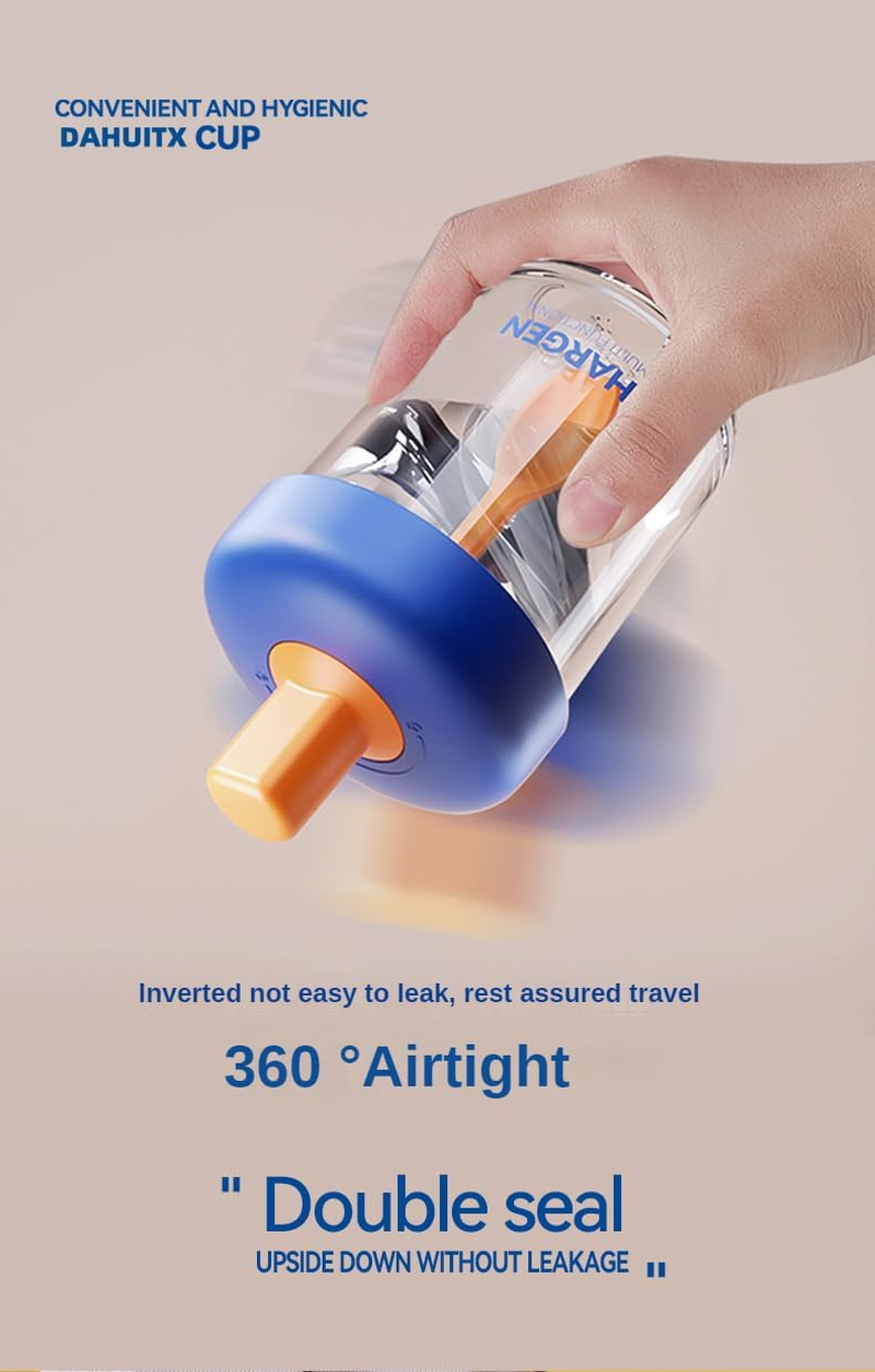 2 Pack Overnight Oats Containers with Lids and Spoons, 13.5 Oz Breakfast Yogurt Cup to Go, for Milk, Cereal, Oatmeal (Pink+Pink) image number 1