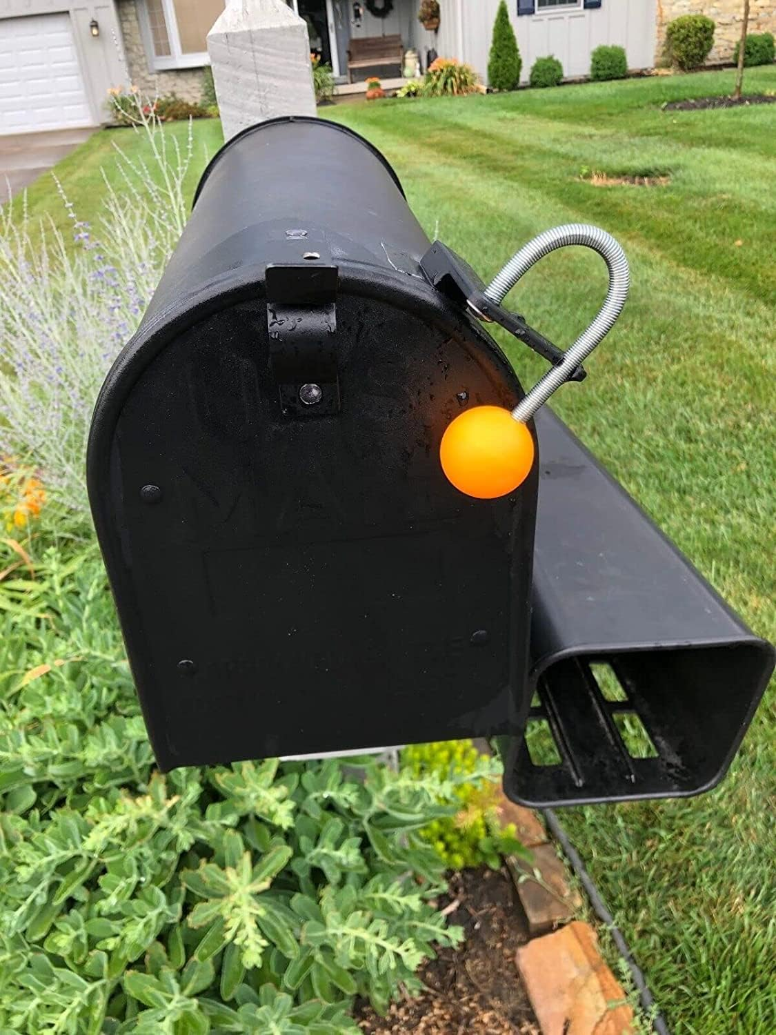 Mail Alert - Mail Arrival Indicator Device - Mailbox Alert, Sticks to Most Surfaces, Heavy Duty for Any Weather, No Tools Required, Easy Assembly, Universal Mailbox Flag Replacement Kit image number 3