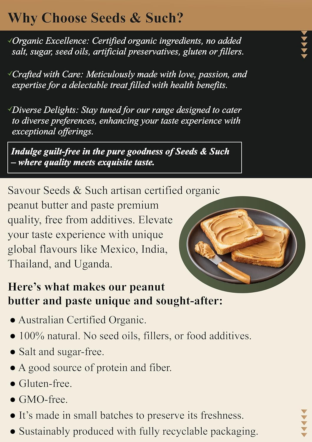 Seeds & Such Organic Peanut Butter -Chilli & Lime 280G image number 2