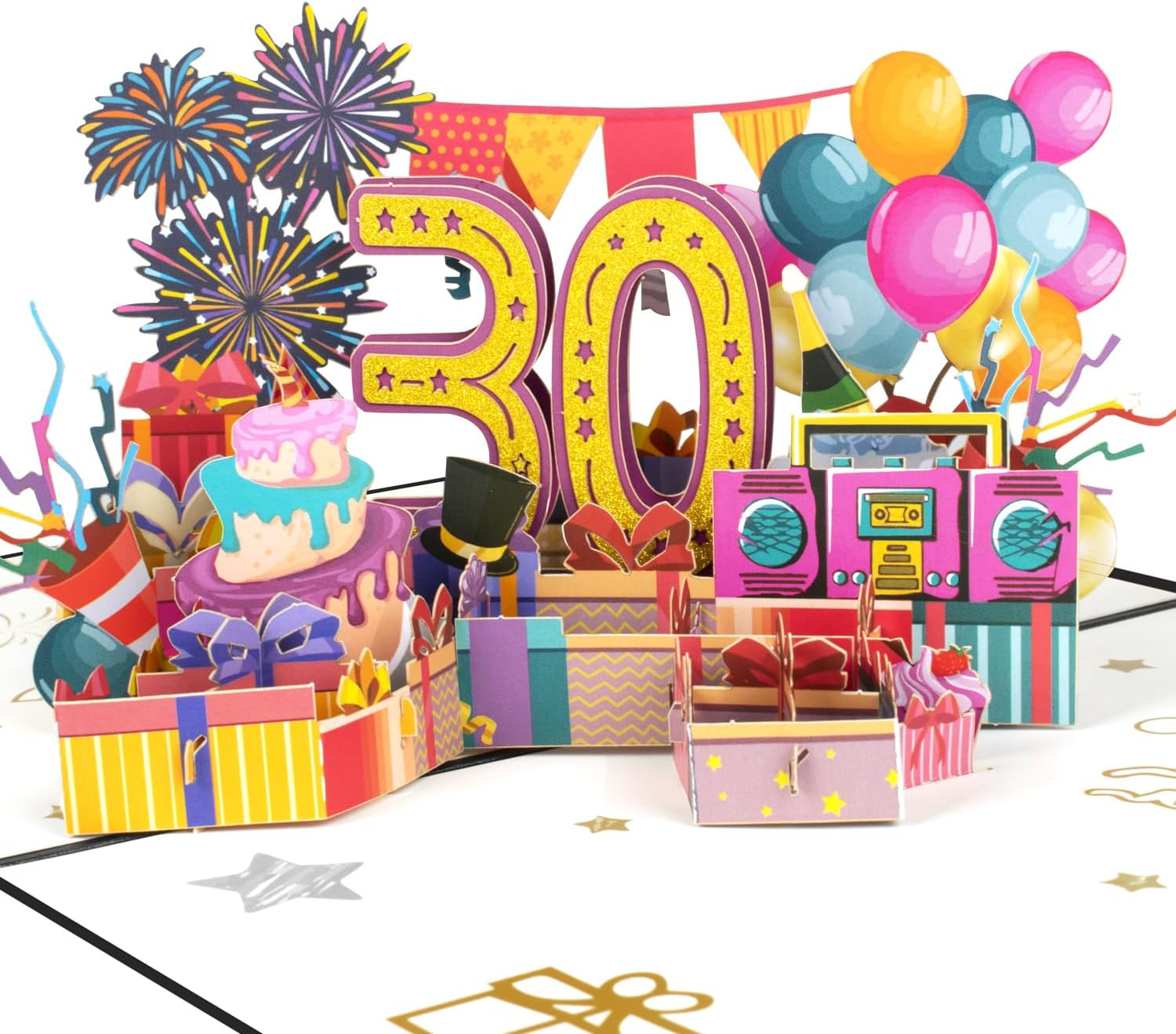 Magic Ants Birthday Card Pop up Card with Envelope for Women Men Girlfriend Friends Family (20)