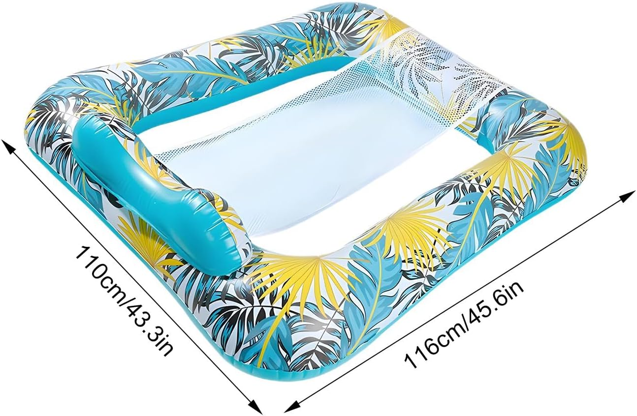 Inflatable Pool Floats,Floating Chairs, Rafts, Folding Lounger for Outdoor Activities | Pool Lounger for Pool Relaxation, Swimming & Outdoor Activities and for Adults Seeking Comfort in Pools