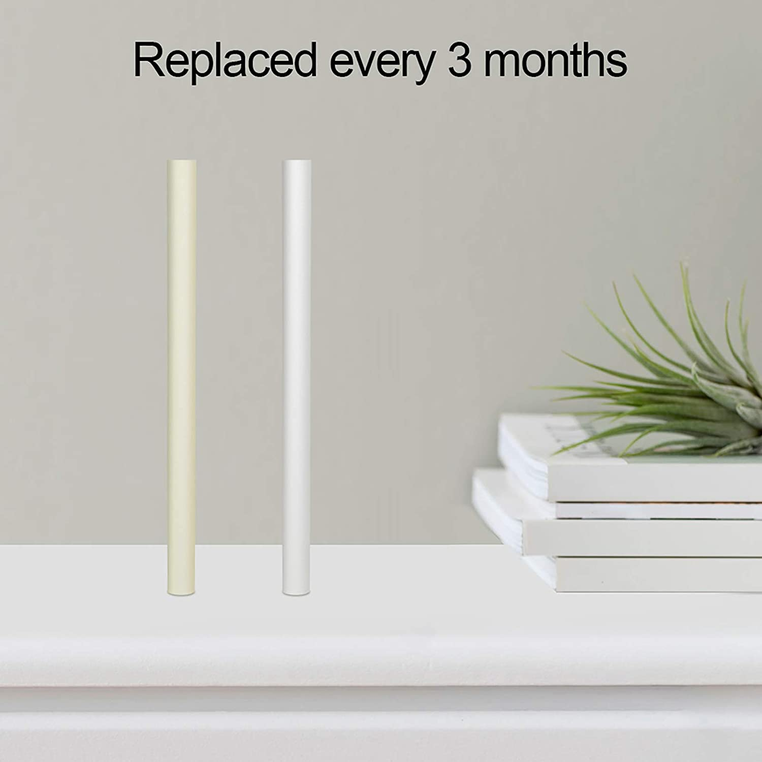 Filter Cotton Sticks, 10 Packs Mini Portable Personal USB Humidifier Replacement Sponges Refill Stick for All Humidifier Diffuser image number 5