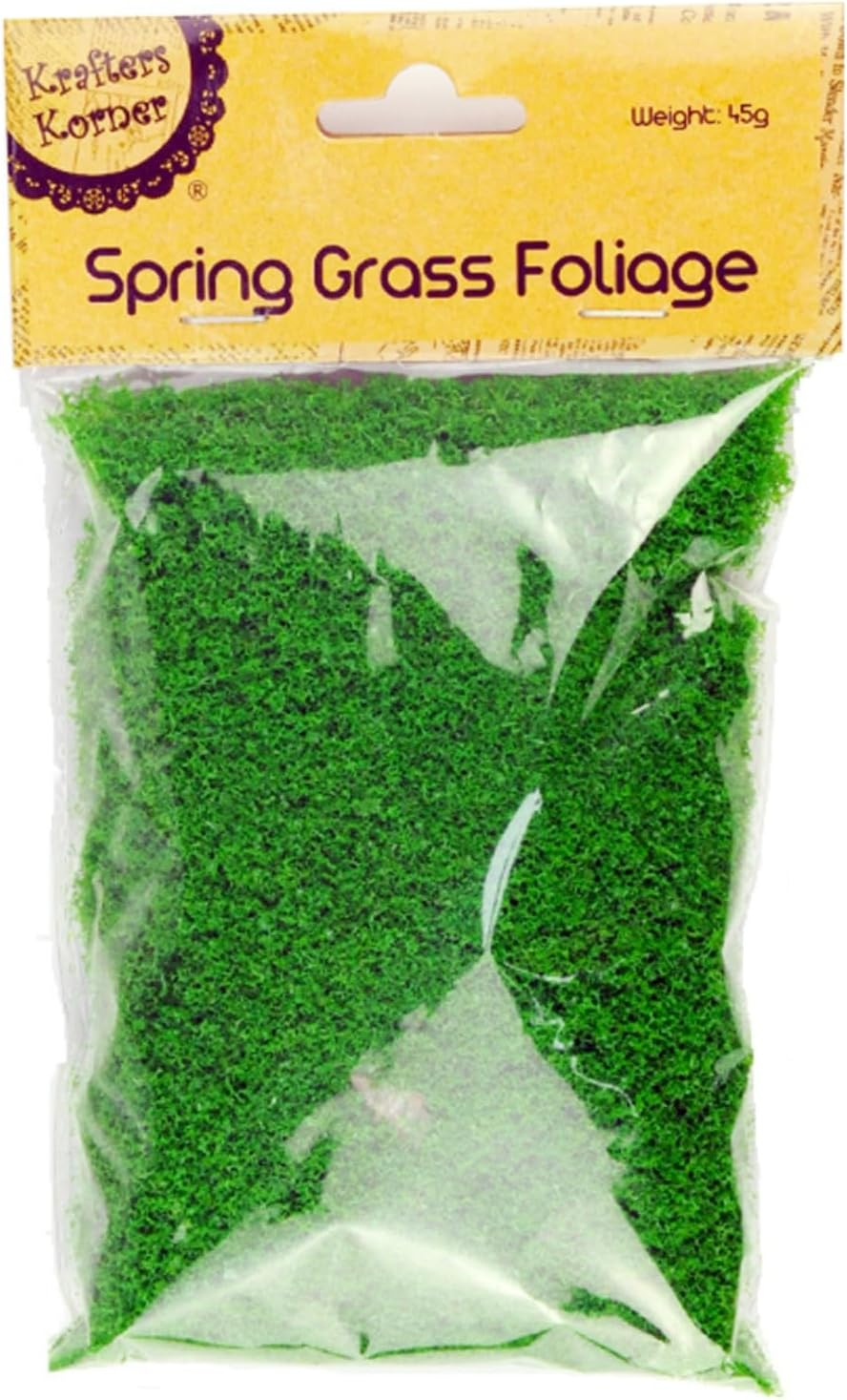 Spring Grass Foliage 45G Green for Garden Miniatures Clay DIY Artificial Sand Table Micro Landscape Building image number 1