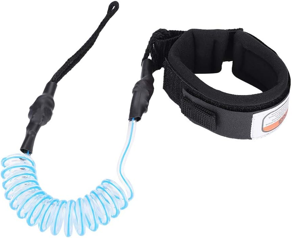 PU Cord Leg Leash, Board Leash, Sturdy Durable for Bodyboard Surfboard (Blue) image number 2
