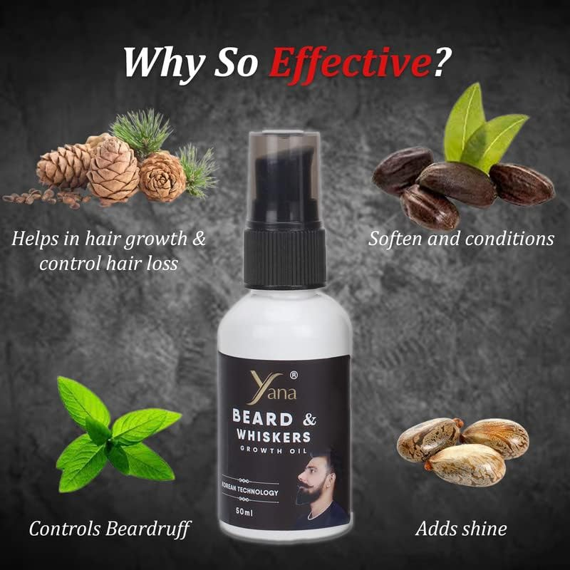 Beard Oil Yana Beard Oil Yana Beard Oil for Men Mens Yana Beard Oil Yana Beard Oil Yana Beard Oil for Black Men Best Yana Beard Oil Yana Beard Oil for Men Yana Beard Oil for Growing Beard Faster by Korean Technology image number 5