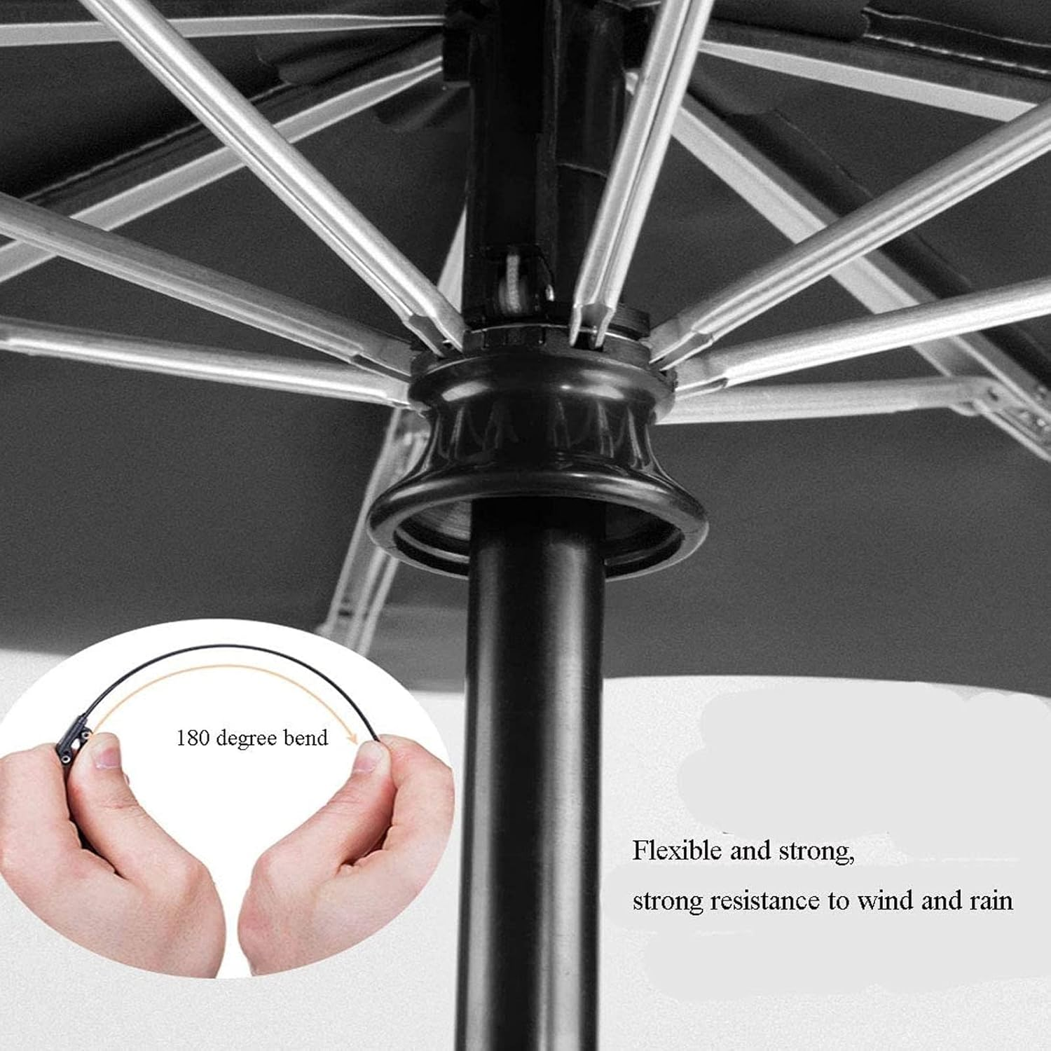 Children Folding Umbrella Automatic Umbrella with Cat Cartoon Strong Windproof and Uv-Resistant Travel Umbrella Compact Umbrellas for Girls and Boys, as Shown, One Size image number 4