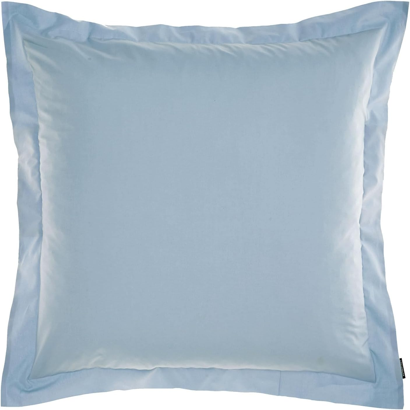 Linen House 300TC Cotton Percale European Pillowcase, Charcoal image number 1