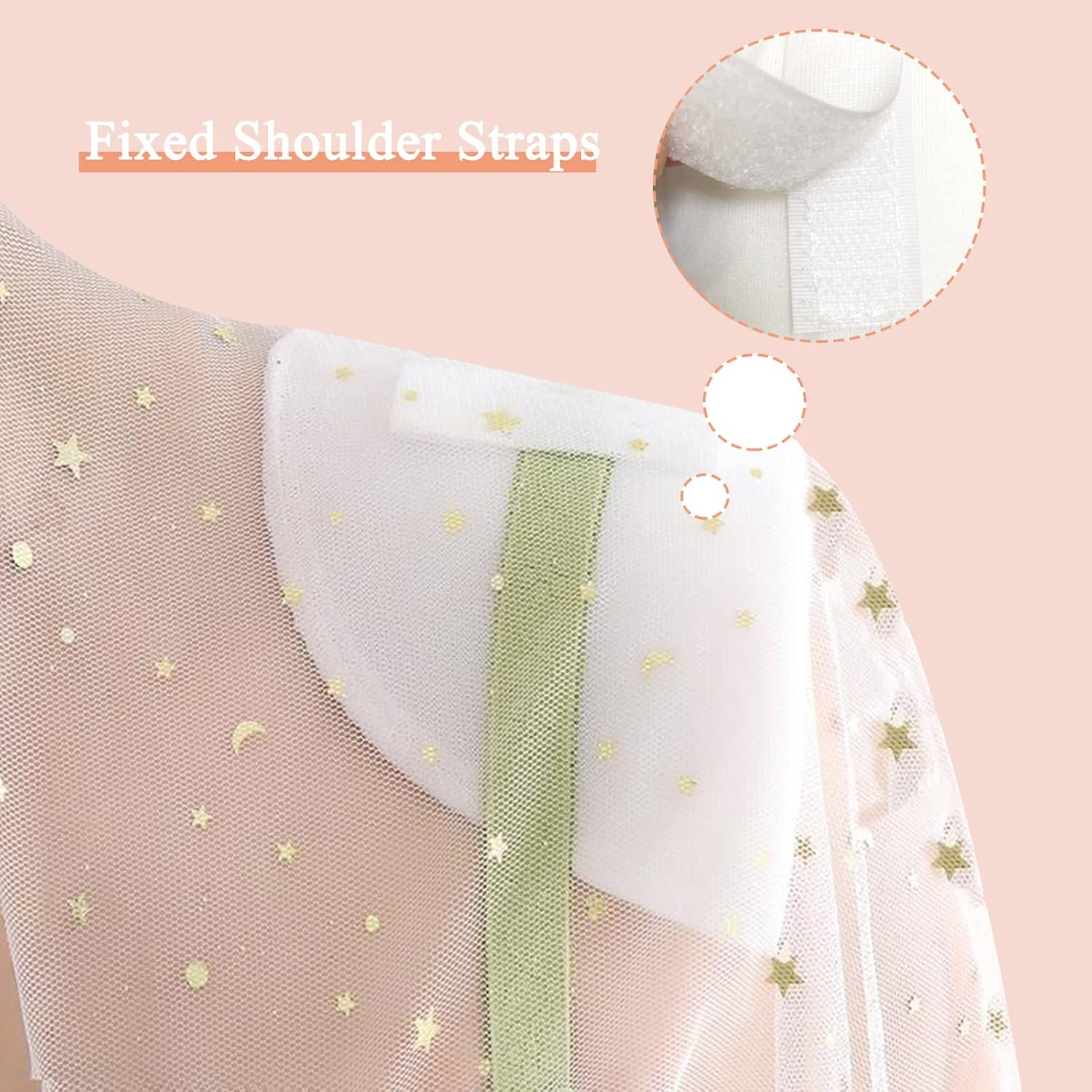 Thickness 2Cm / 0.78Inch Foam Shoulder Pads Set Polyester Pad for Women Men Teens Sewing Accessories Clothes Set-In Shoulder Pads White and Black 2 Pairs image number 2