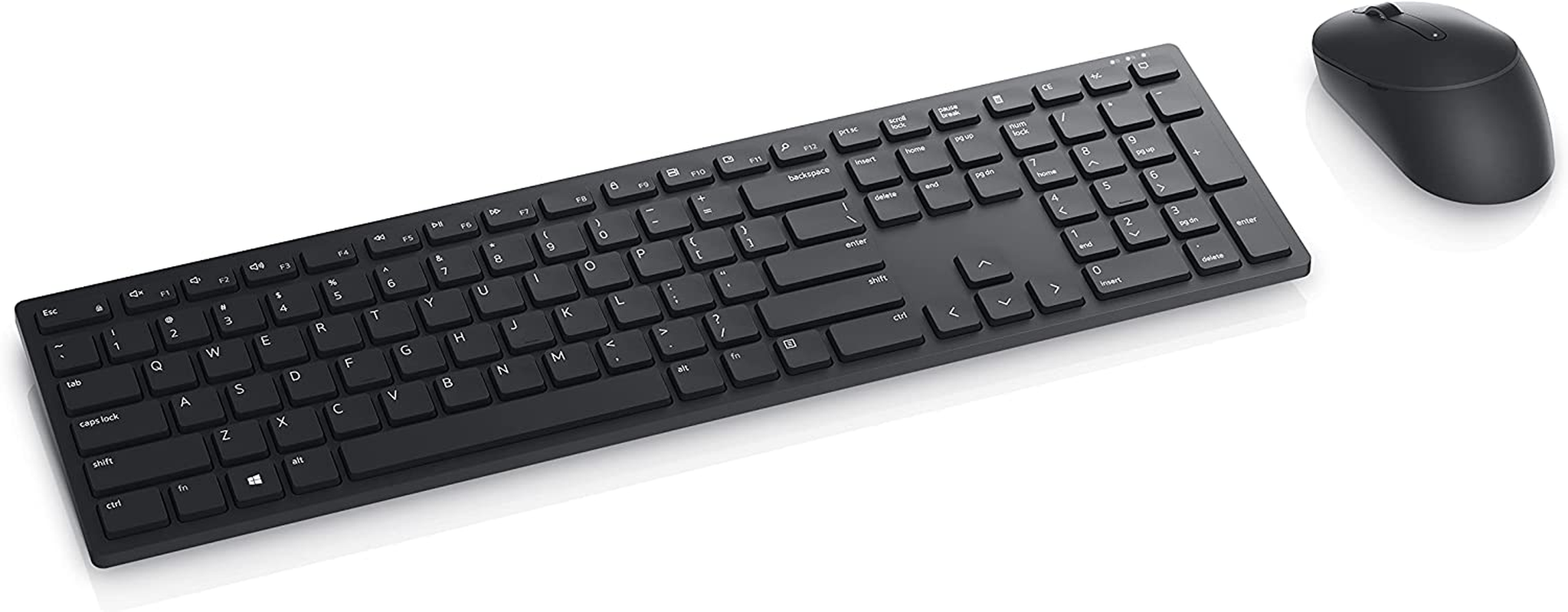 Dell KM5221W Pro Wireless Keyboard and Mouse Combo &ndash; 2.4 Ghz USB Receiver, Quiet Spill-Resistant Keys, 1600 DPI Optical Mouse, Programmable Shortcuts, 3-Year Warranty image number 3