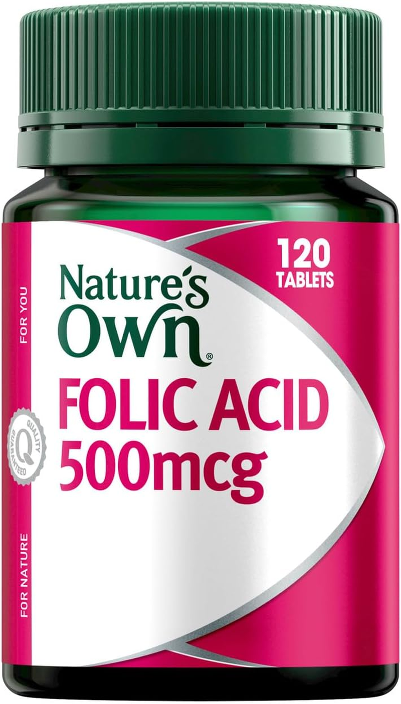 Nature'S Own Folic Acid 500Mg image number 4