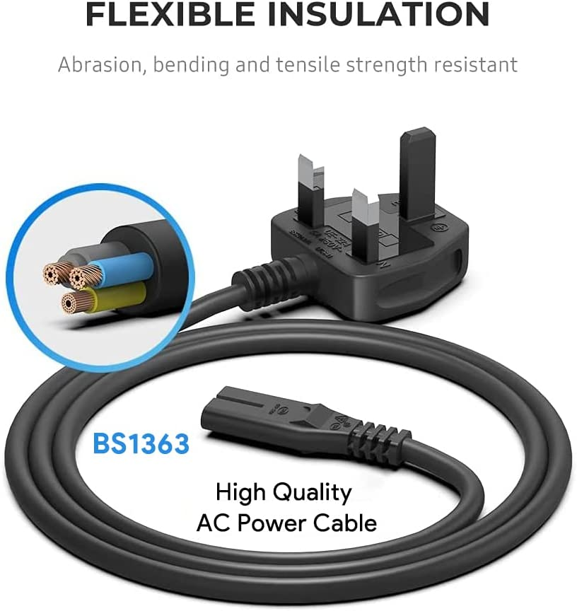 HKY 12V Power Cable Replacement Charger for Sony Playstation VR Virtual Reality Headset Sony PS4 Playstation 4 PSVR2 PSVR ADP-36NH a CUH-ZAC1 CUH-ZVR2 Power Supply Adapter image number 3