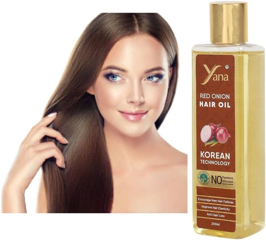 Red Onion Hair Oil for Long Hair Men by Korean Technology image number 3