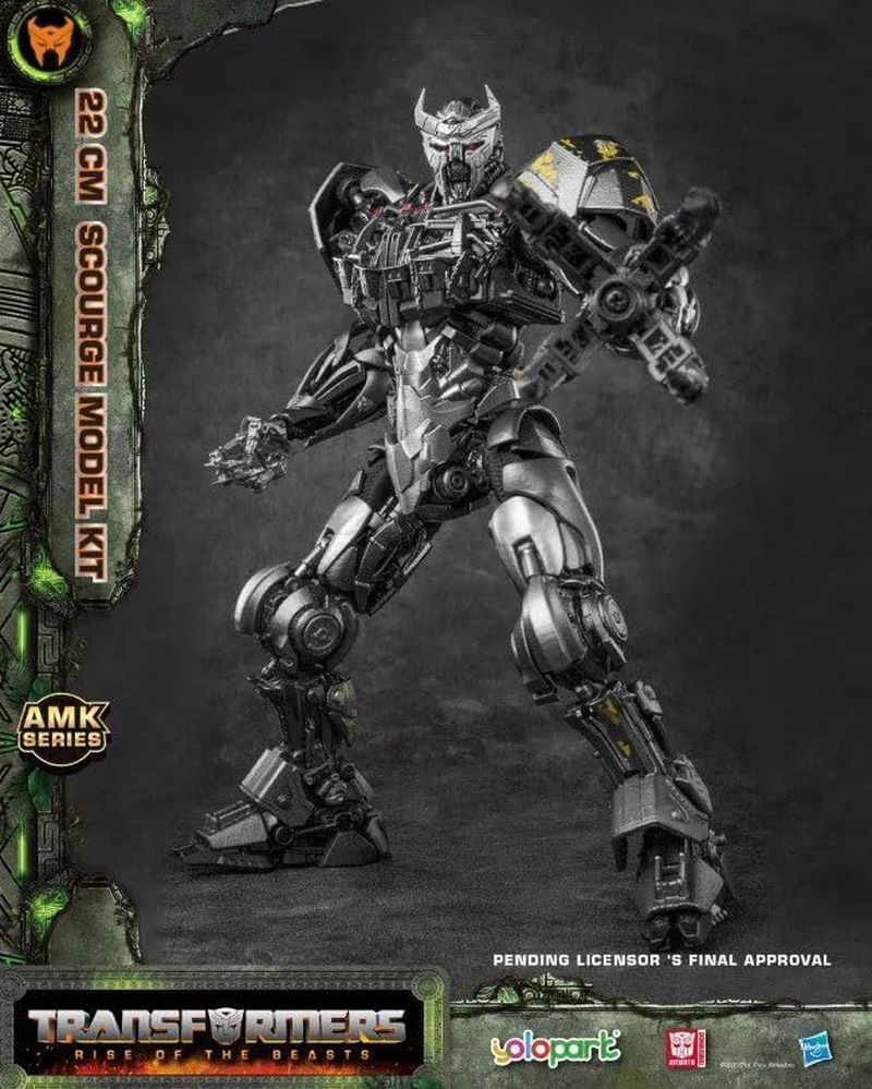YOLOPARK AMK Series Transformers: Rise of the Beasts - Scourge Model Kit, 22 Cm Height image number 2