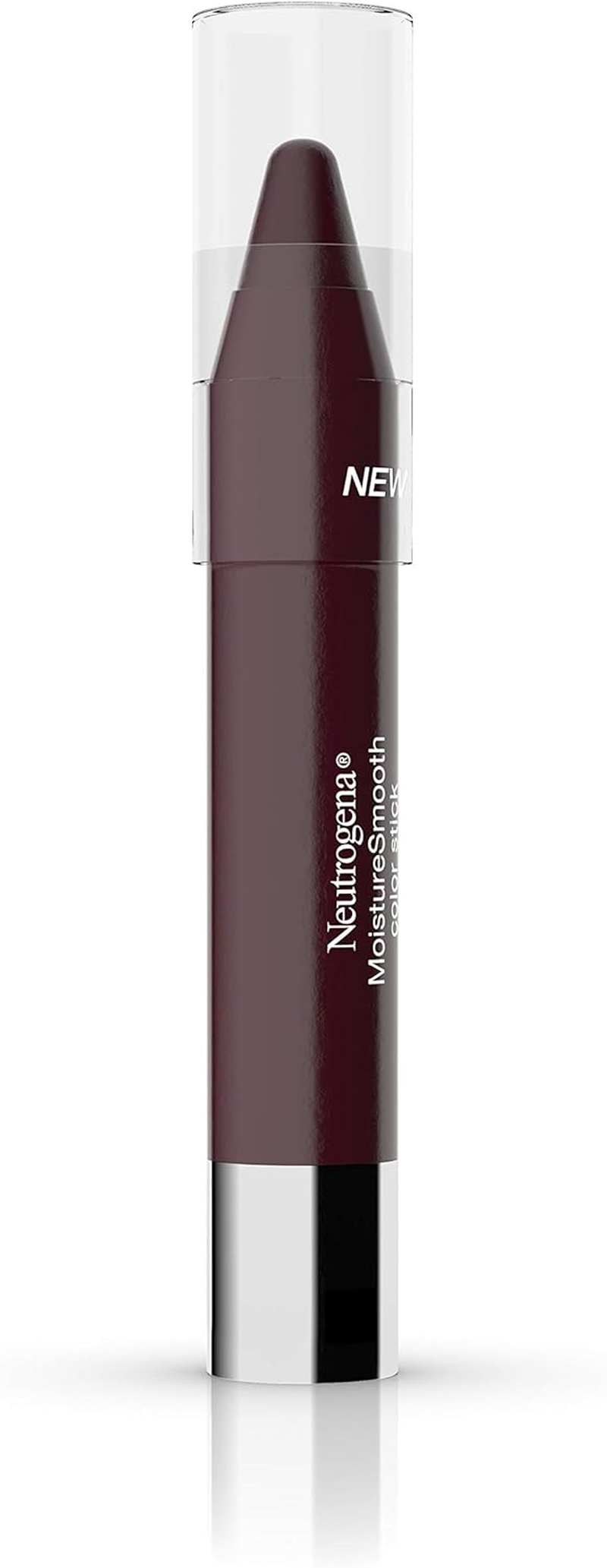 Neutrogena Moisturesmooth Color Lip Stick, 180 Deep Plum, 36 Count image number 1
