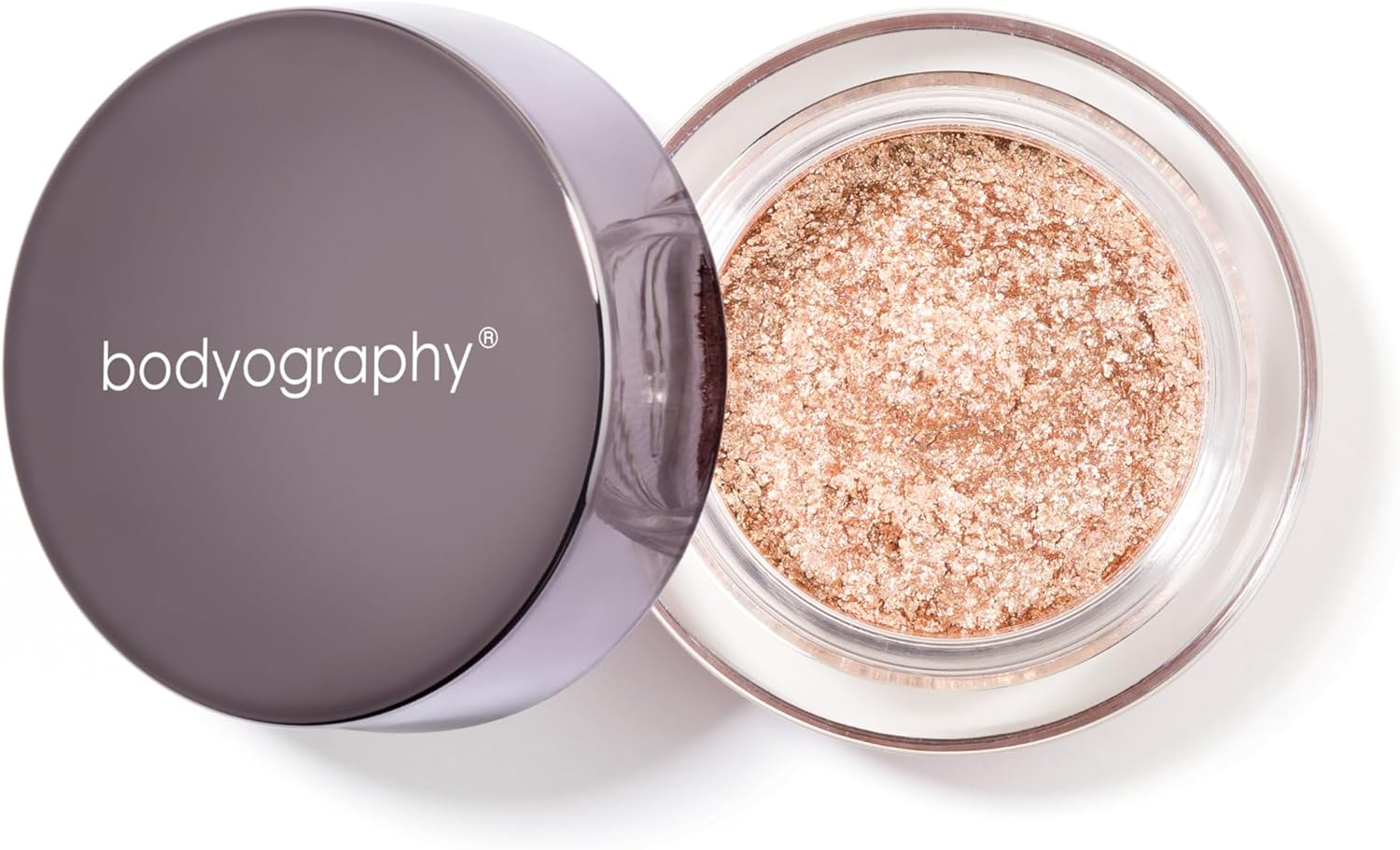 Bodyography Glitter Pigment Eye Shadow, Halo (Silver Diamond),