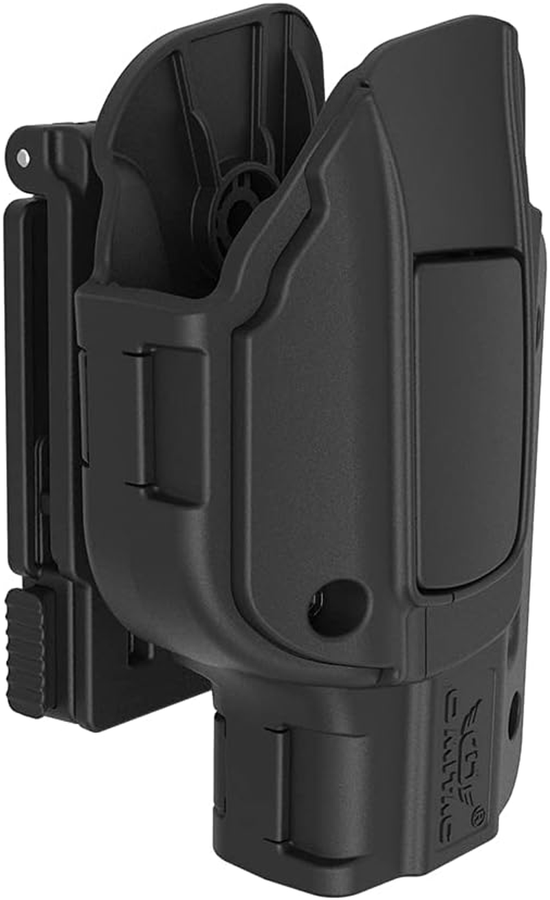 Glock 19 Belt Clip Holster, OWB for Glock 19 23 32 Gen 1-5, Tactical Right Hand Auto Lock Released outside Waist