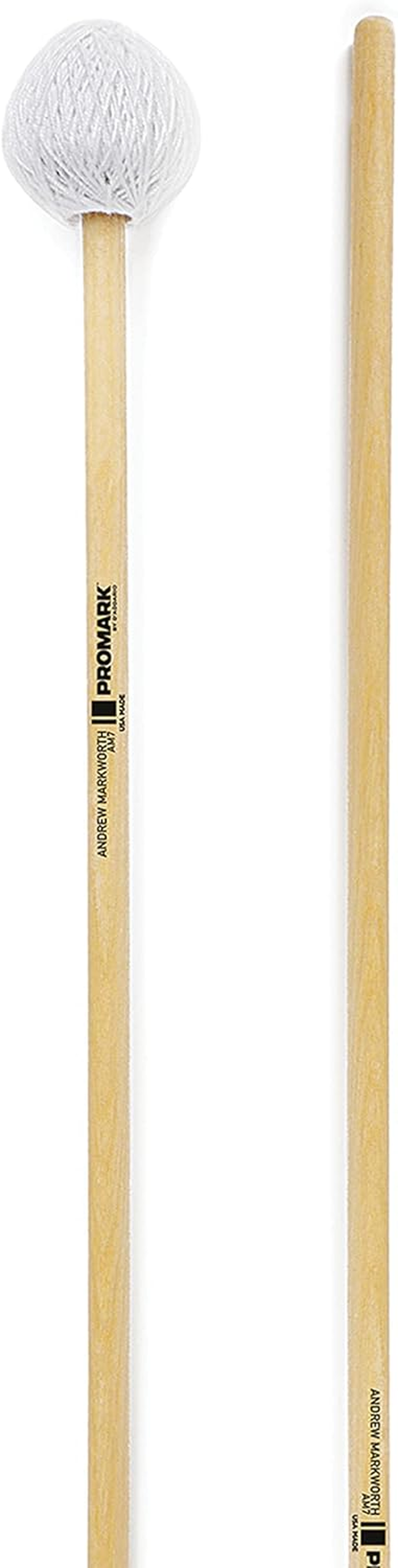 Promark Andrew Markworth Hard Vibraphone Mallet - Birch image number 1