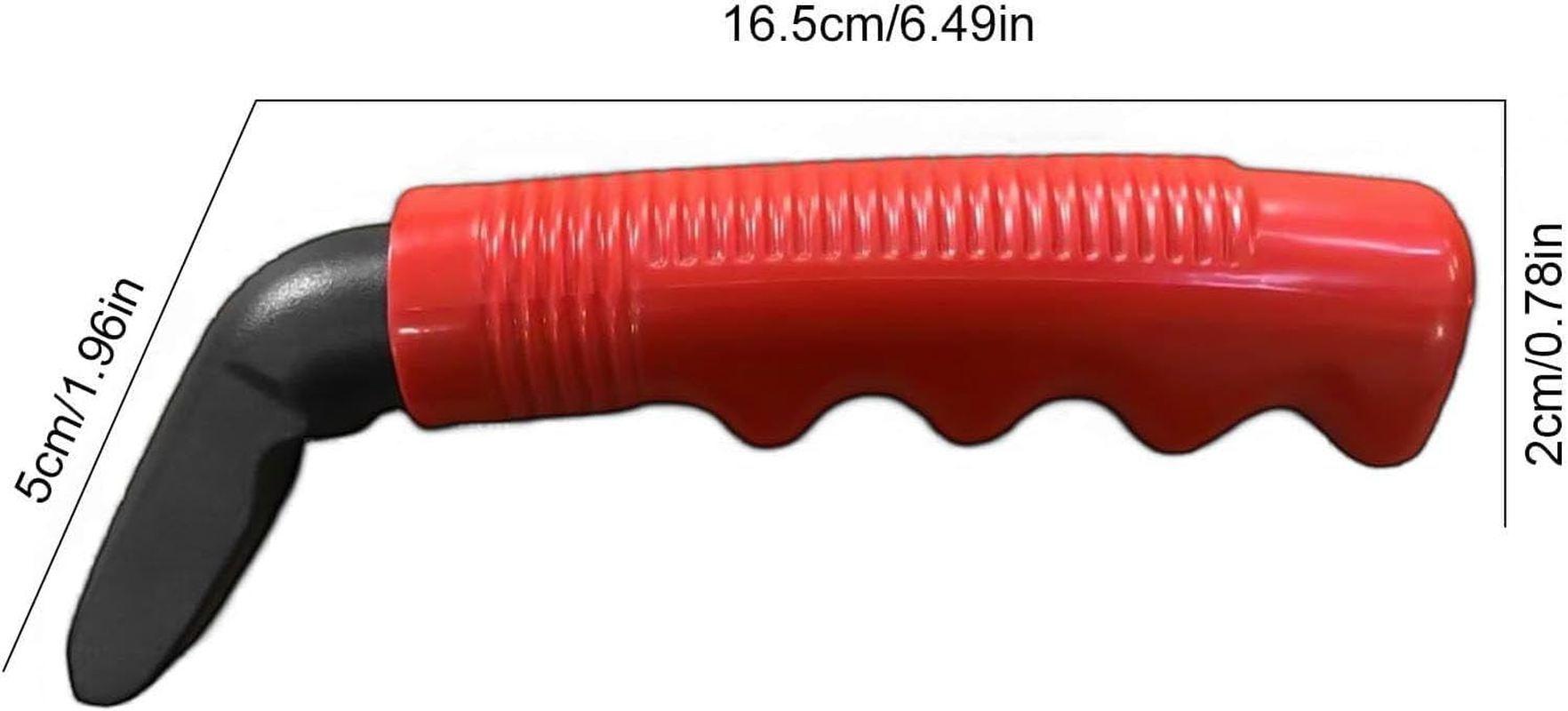 Slip-Resistant Car Door Grip Portable Vehicle Support Handle for Easy Sit to Stand Assistance Car Assist Grab Bar Handle, Daily Mobility Assistive Device for Adults, Seniors Elderly Offer Help, Red image number 2